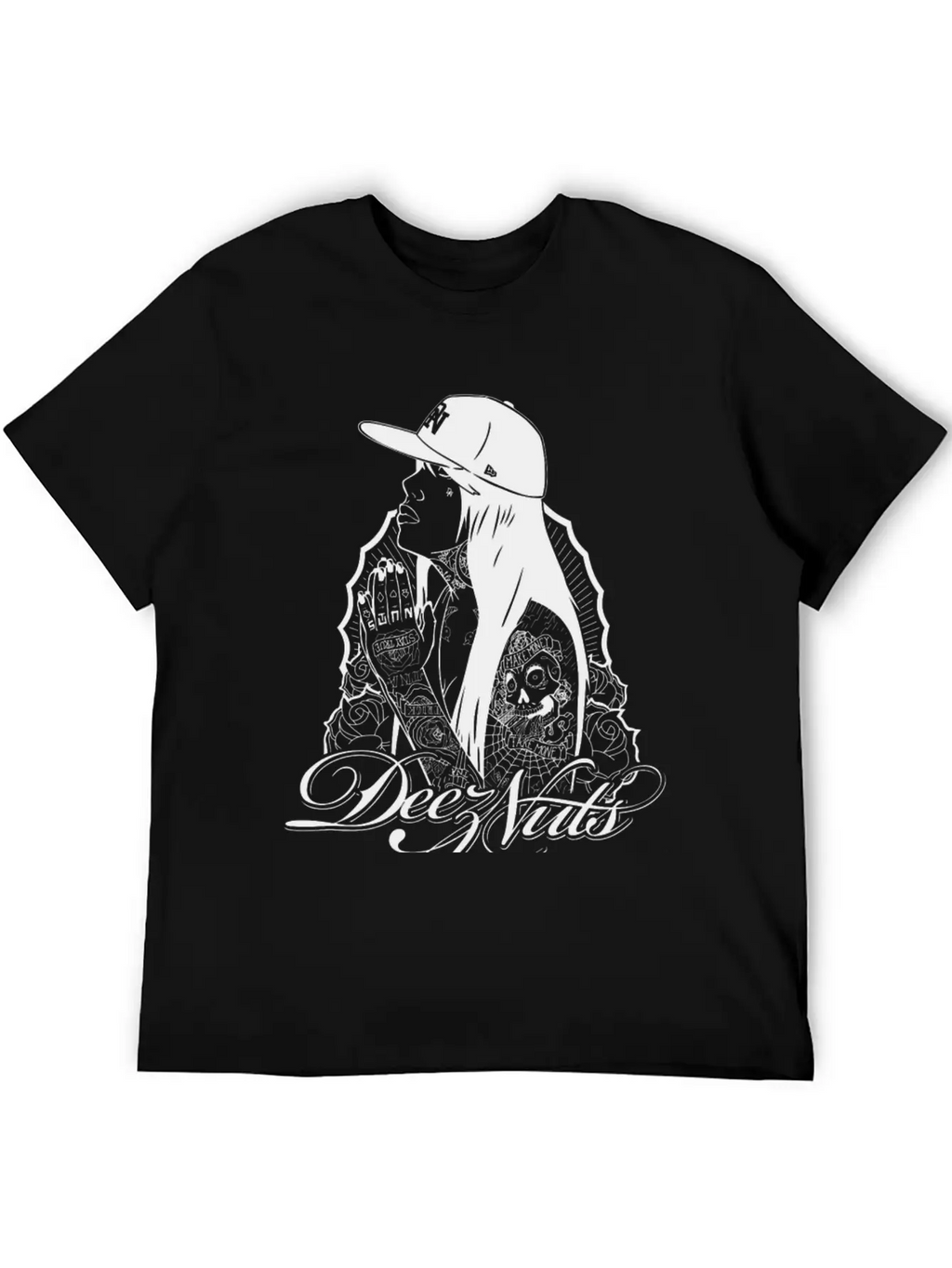 Deez Nuts Tattoo Essential Cotton Tee For Daily Outfits – Unisex Style