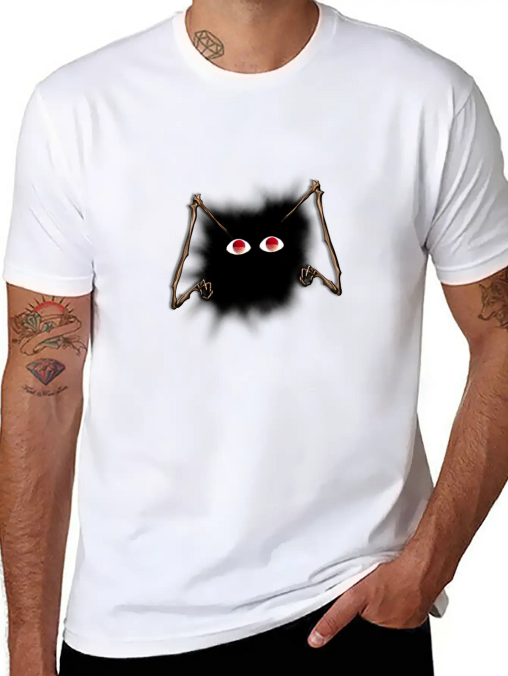 Demon Unisex Short Sleeve Soft Cotton T-Shirt – Casual Everyday Wear