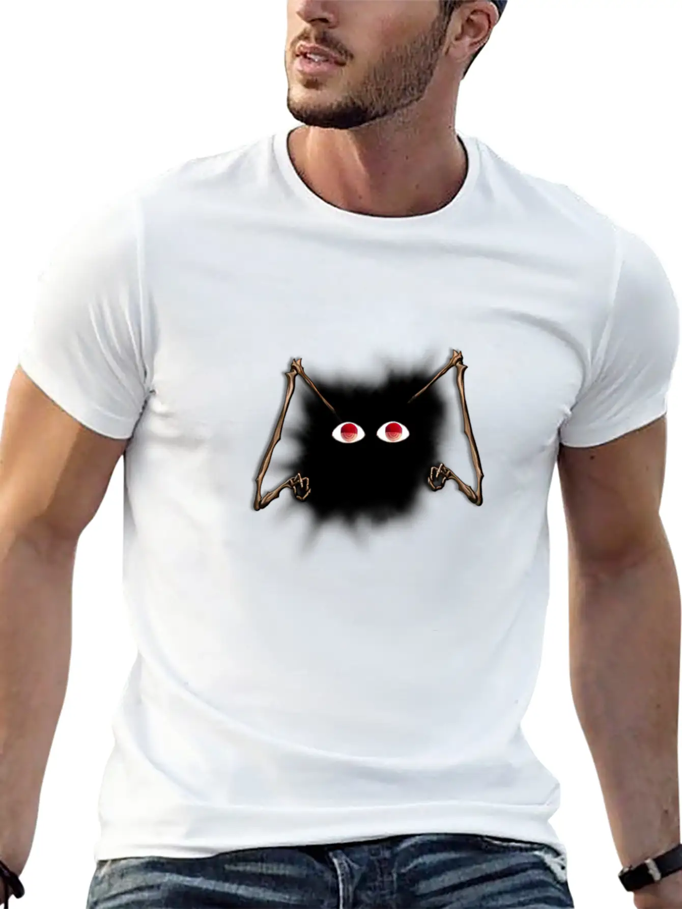 Demon Unisex Short Sleeve Soft Cotton T-Shirt – Casual Everyday Wear