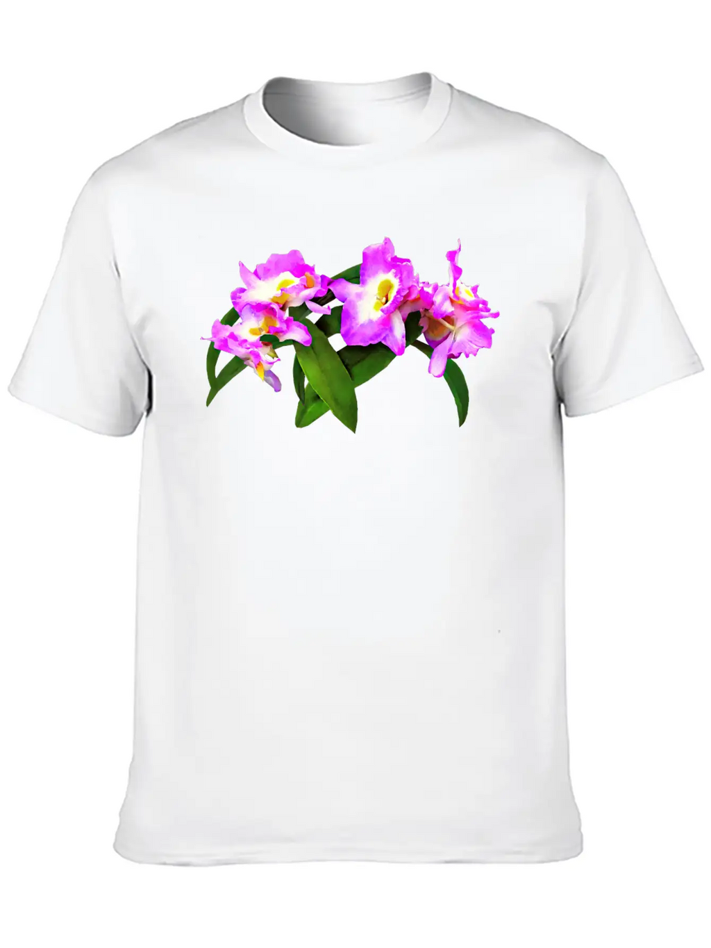Dendrobium Angel Moon 'Love Letter' Unisex Casual T-Shirt – Clean Design For Daily Comfort