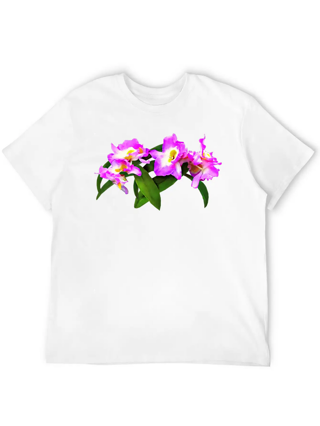 Dendrobium Angel Moon 'Love Letter' Unisex Casual T-Shirt – Clean Design For Daily Comfort
