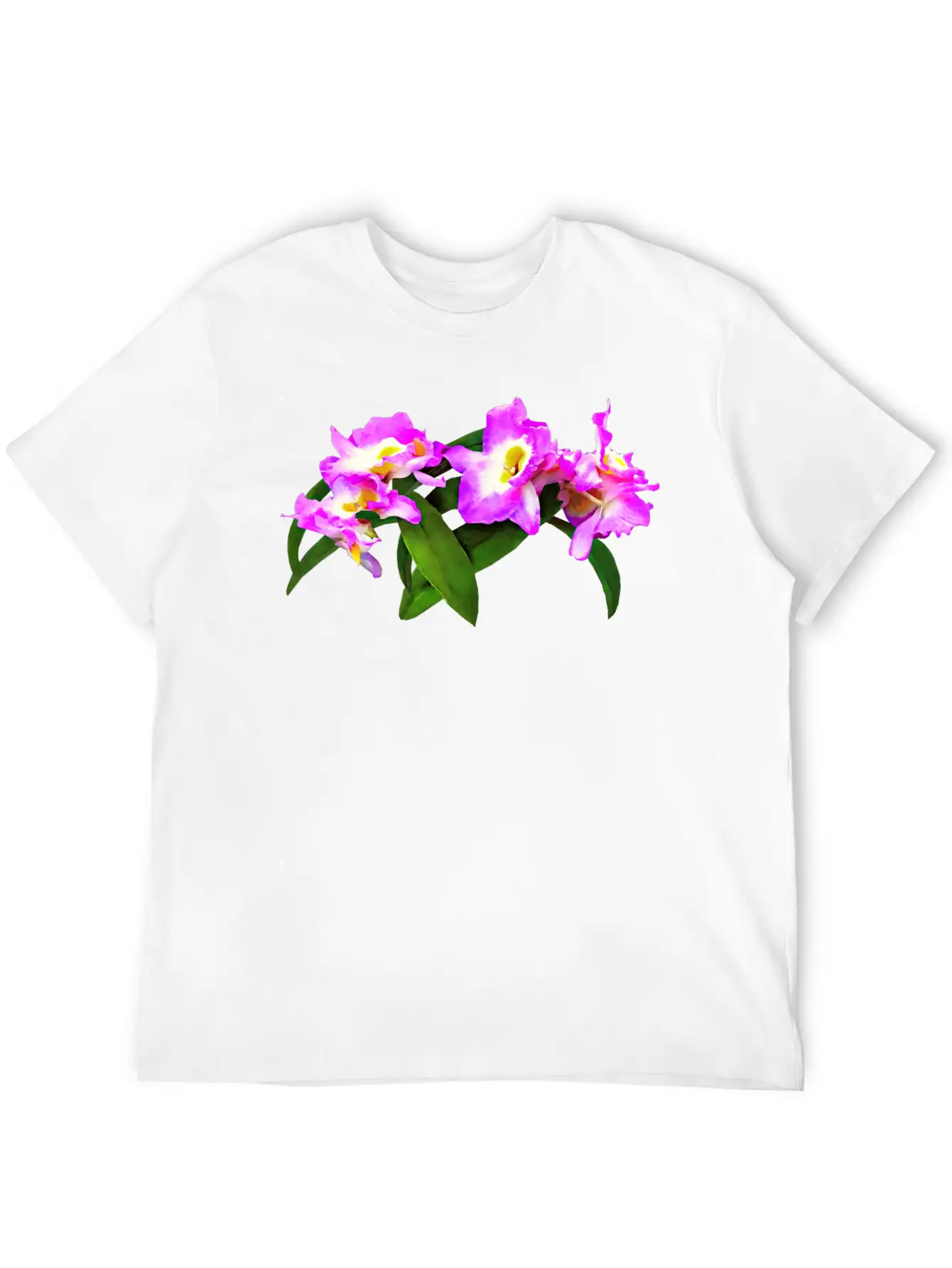 Dendrobium Angel Moon 'Love Letter' Unisex Casual T-Shirt – Clean Design For Daily Comfort