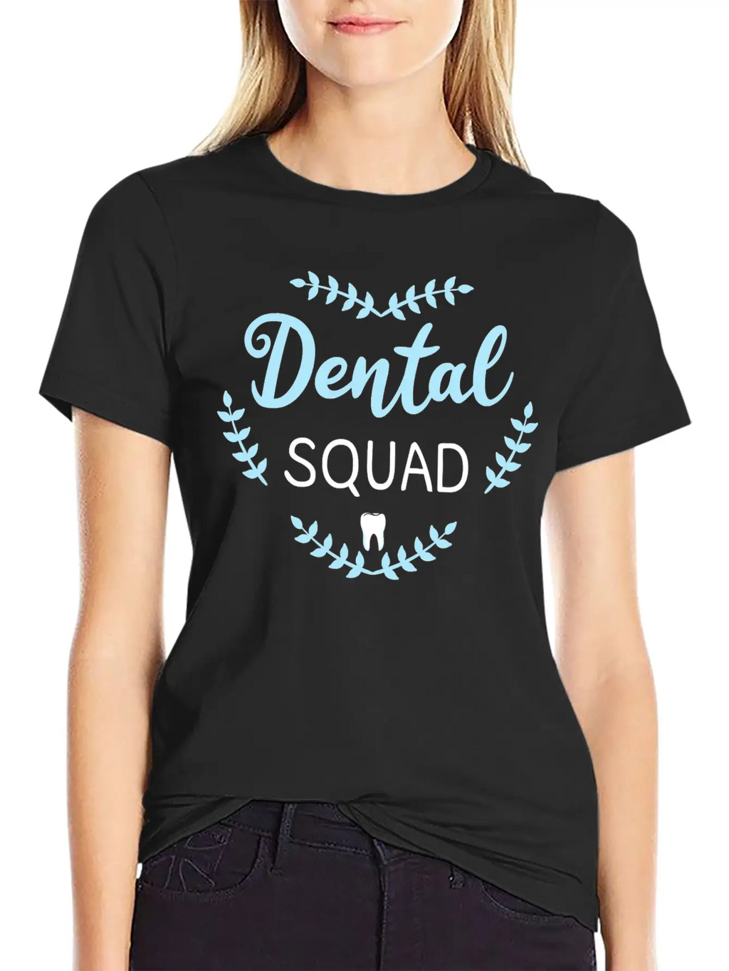 Dental Squad Dentist Mouth Doctor Oral Hygiene Gif Breathable Soft Cotton T-Shirt – Timeless Casual Look