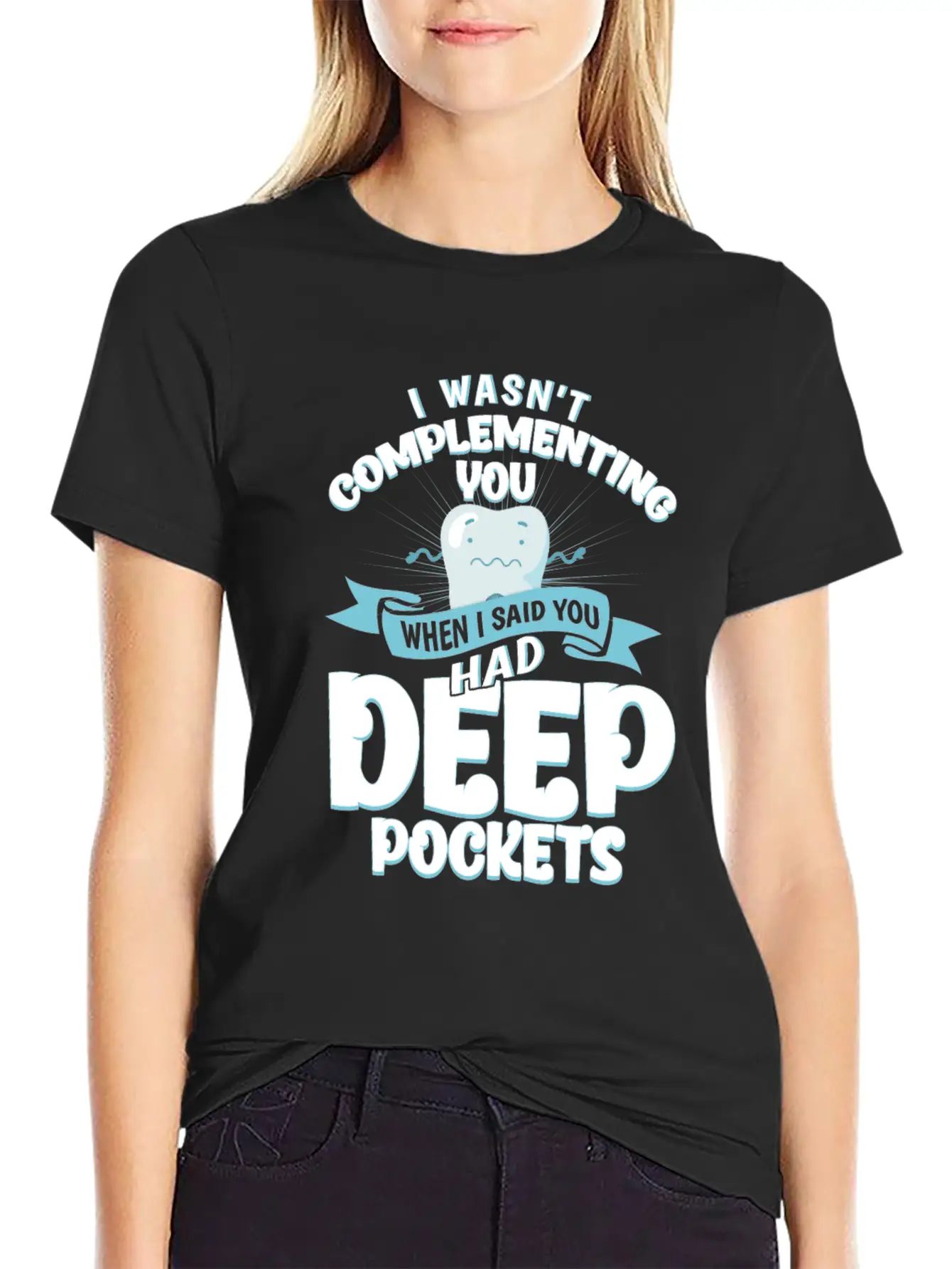 Dental Teeth Dentist Gift Unisex Casual T-Shirt – Clean Design For Daily Comfort