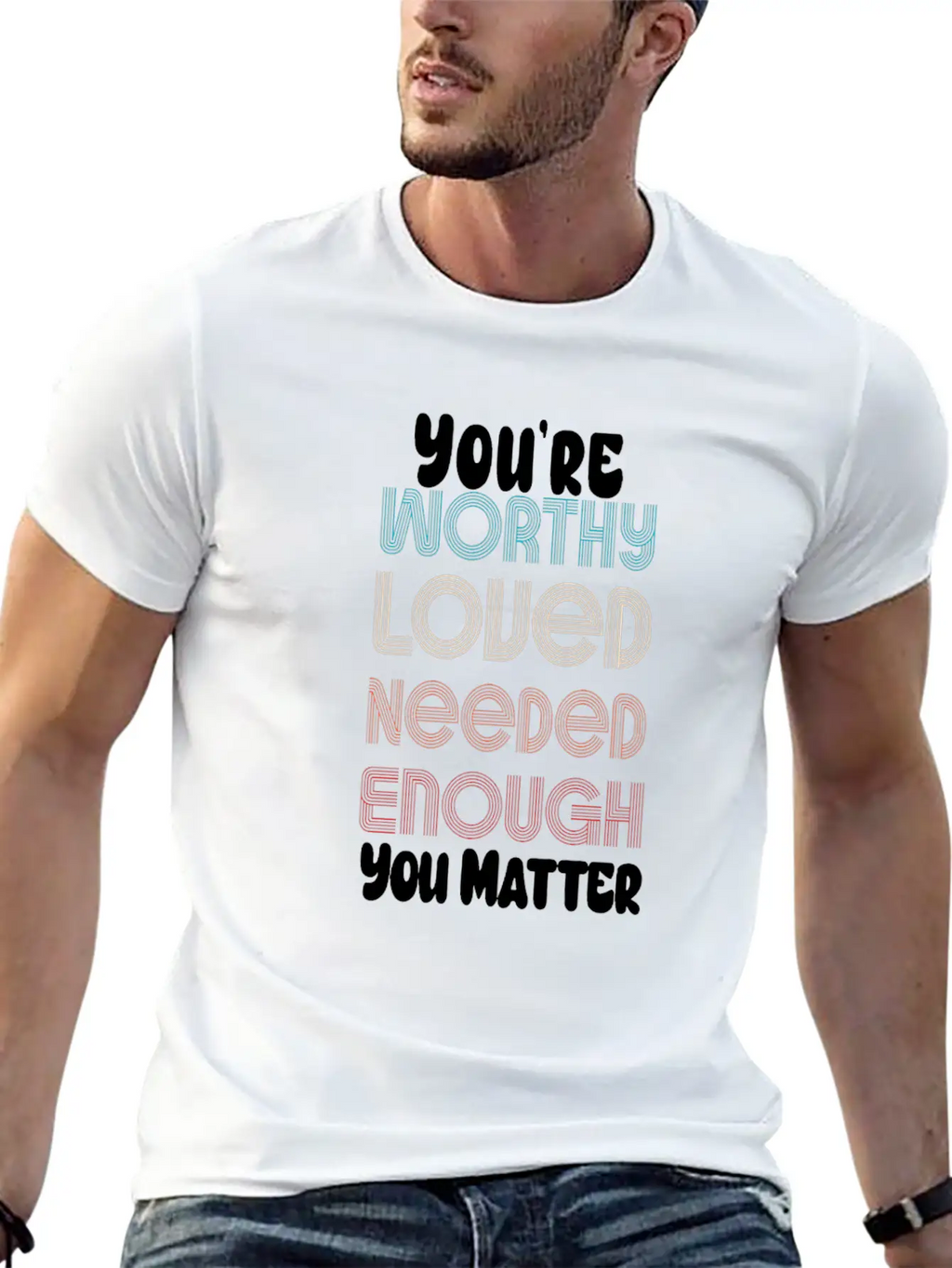 Depression And Bipolar Awareness: Unisex Casual T-Shirt – Clean Design For Daily Comfort