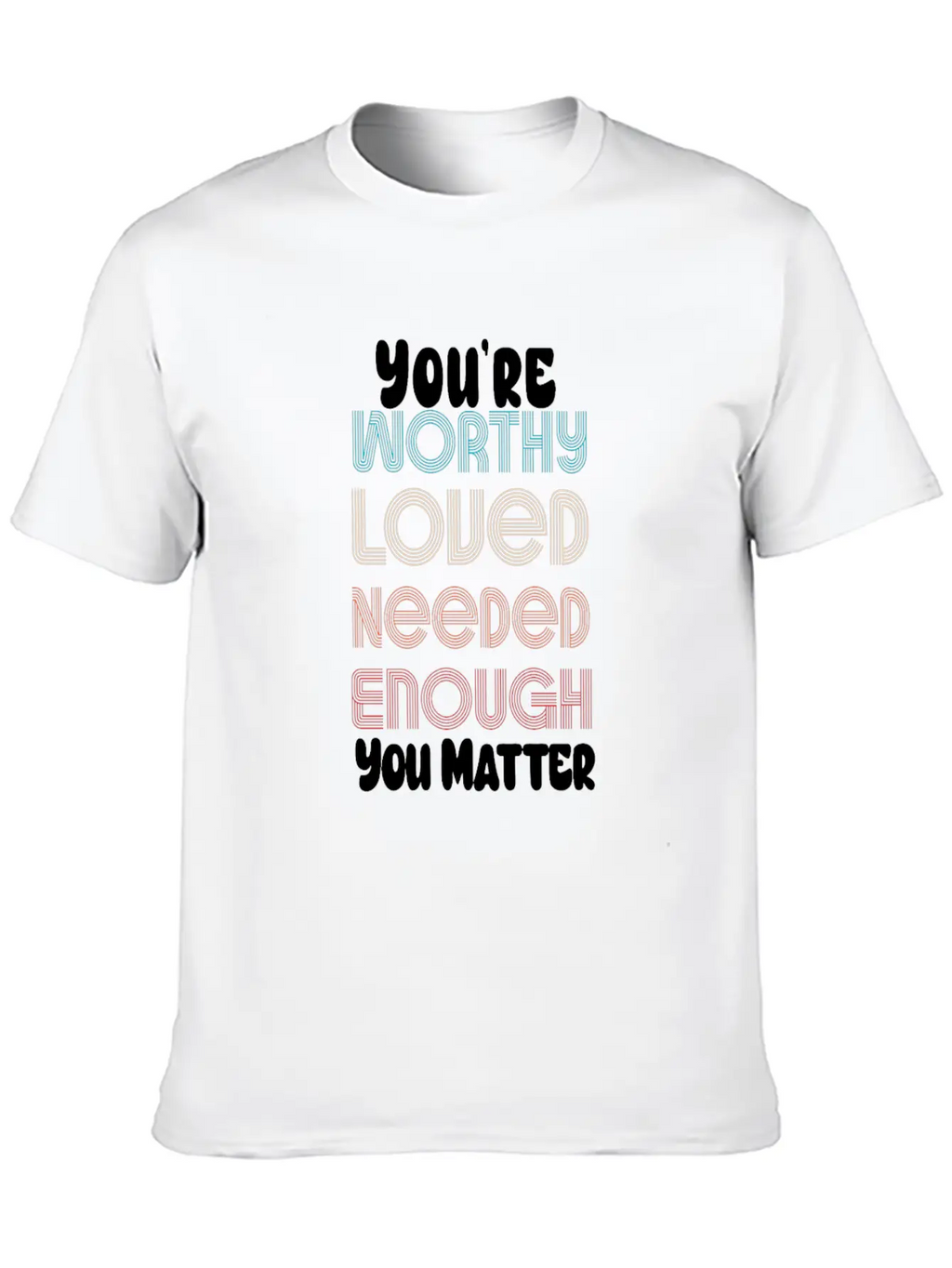 Depression And Bipolar Awareness: Unisex Casual T-Shirt – Clean Design For Daily Comfort