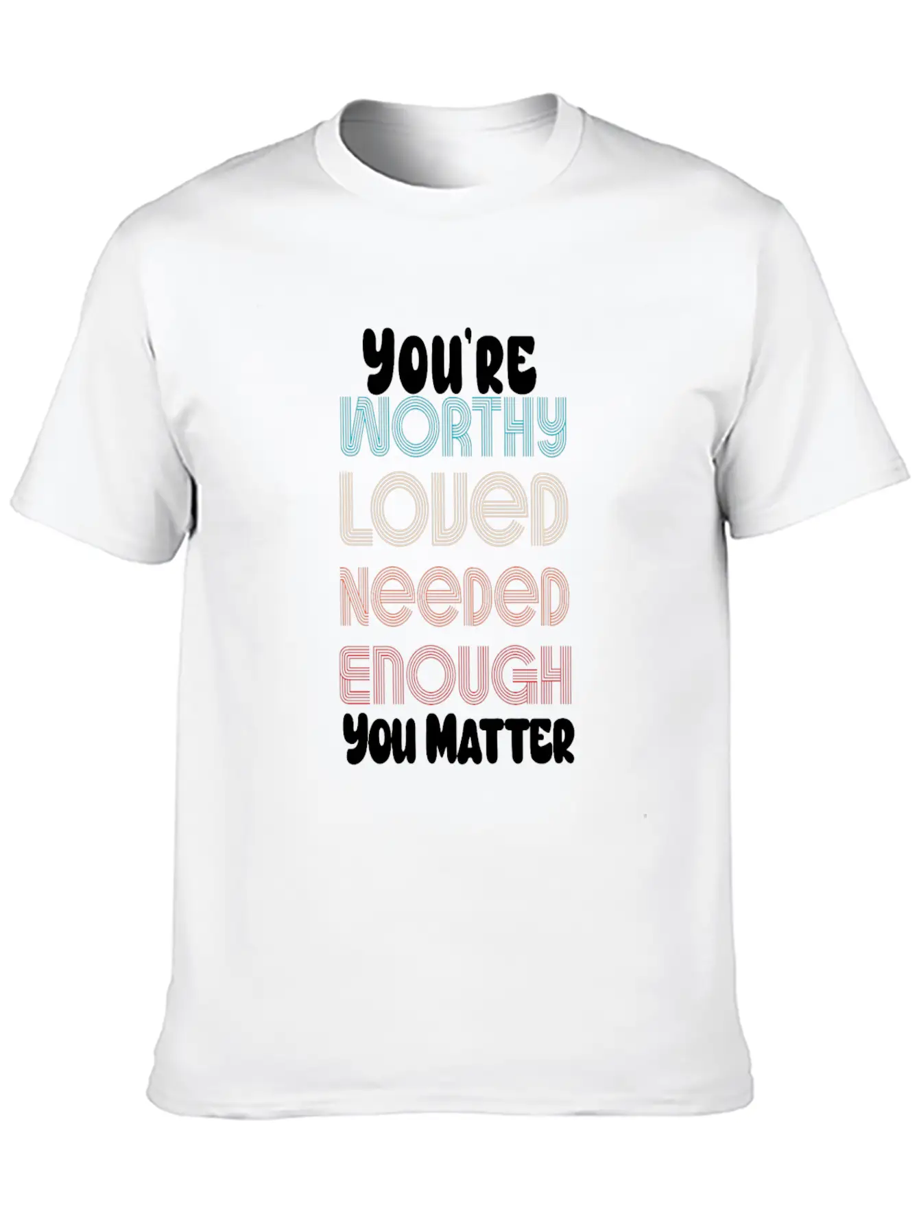 Depression And Bipolar Awareness: Unisex Casual T-Shirt – Clean Design For Daily Comfort