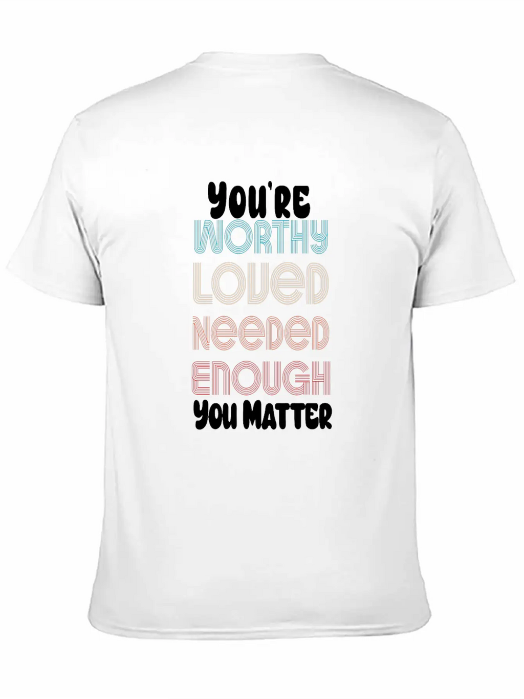 Depression And Bipolar Awareness: Unisex Casual T-Shirt – Clean Design For Daily Comfort