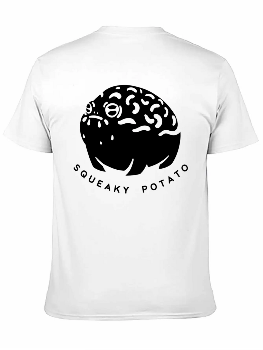 Desert Rain Frog Squeaky Amphibian Potato Unisex Short Sleeve Soft Cotton T-Shirt – Casual Everyday Wear