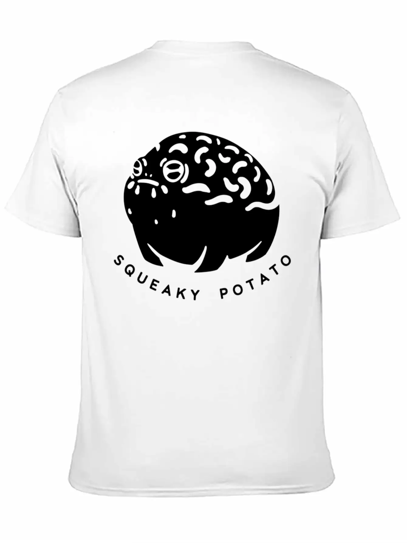 Desert Rain Frog Squeaky Amphibian Potato Unisex Short Sleeve Soft Cotton T-Shirt – Casual Everyday Wear