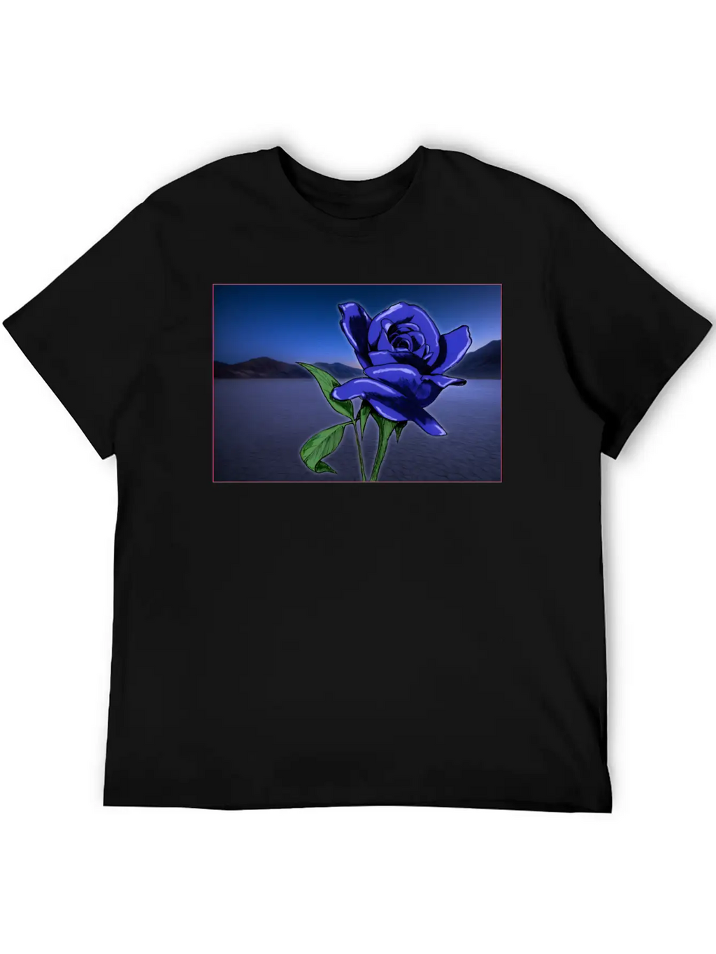 Desert Rose Unisex Casual T-Shirt – Clean Design For Daily Comfort