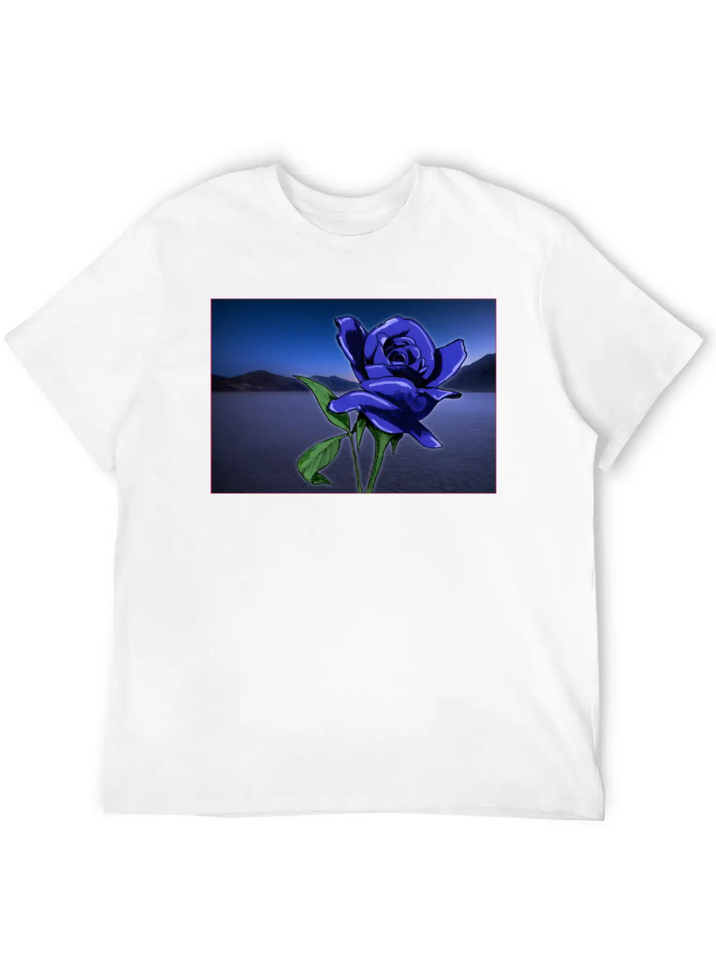 Desert Rose Unisex Casual T-Shirt – Clean Design For Daily Comfort