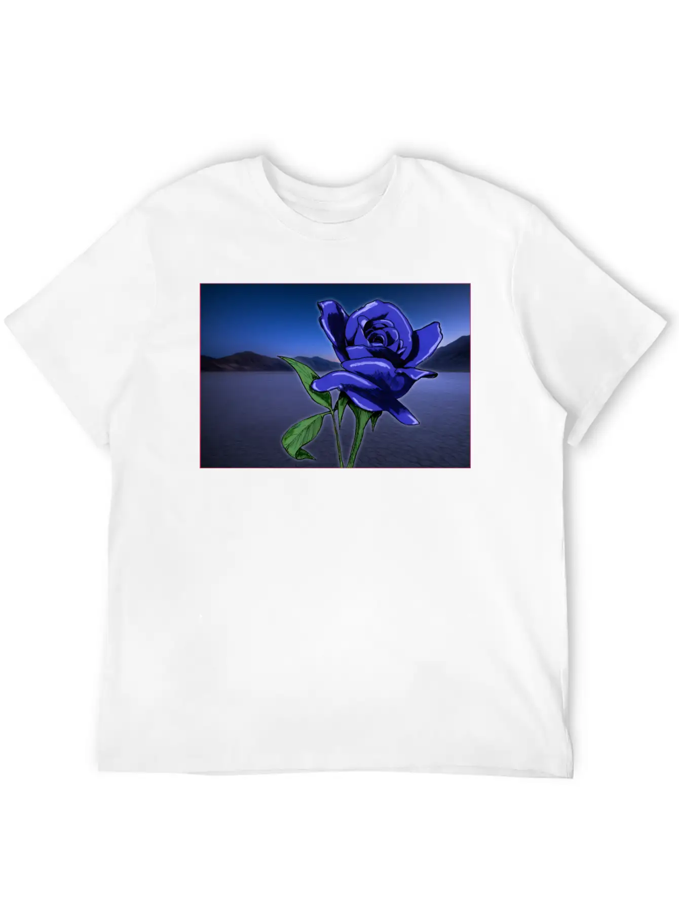 Desert Rose Unisex Casual T-Shirt – Clean Design For Daily Comfort