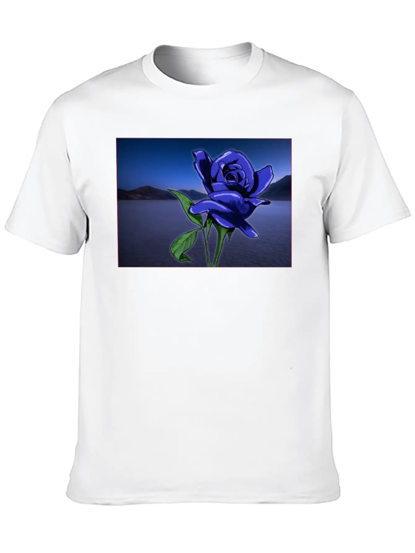 Desert Rose Unisex Casual T-Shirt – Clean Design For Daily Comfort