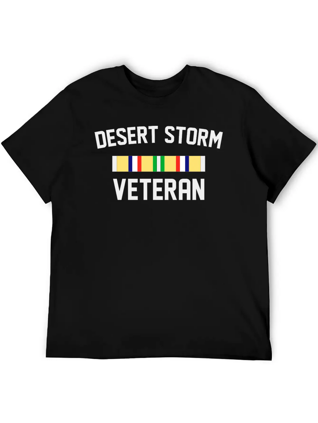 DESERT STORM VETERAN Unisex Short Sleeve Soft Cotton T-Shirt – Casual Everyday Wear