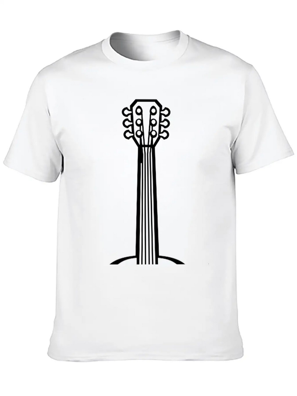 Design Guitarist Guitar Play Essential Cotton Tee For Daily Outfits – Unisex Style