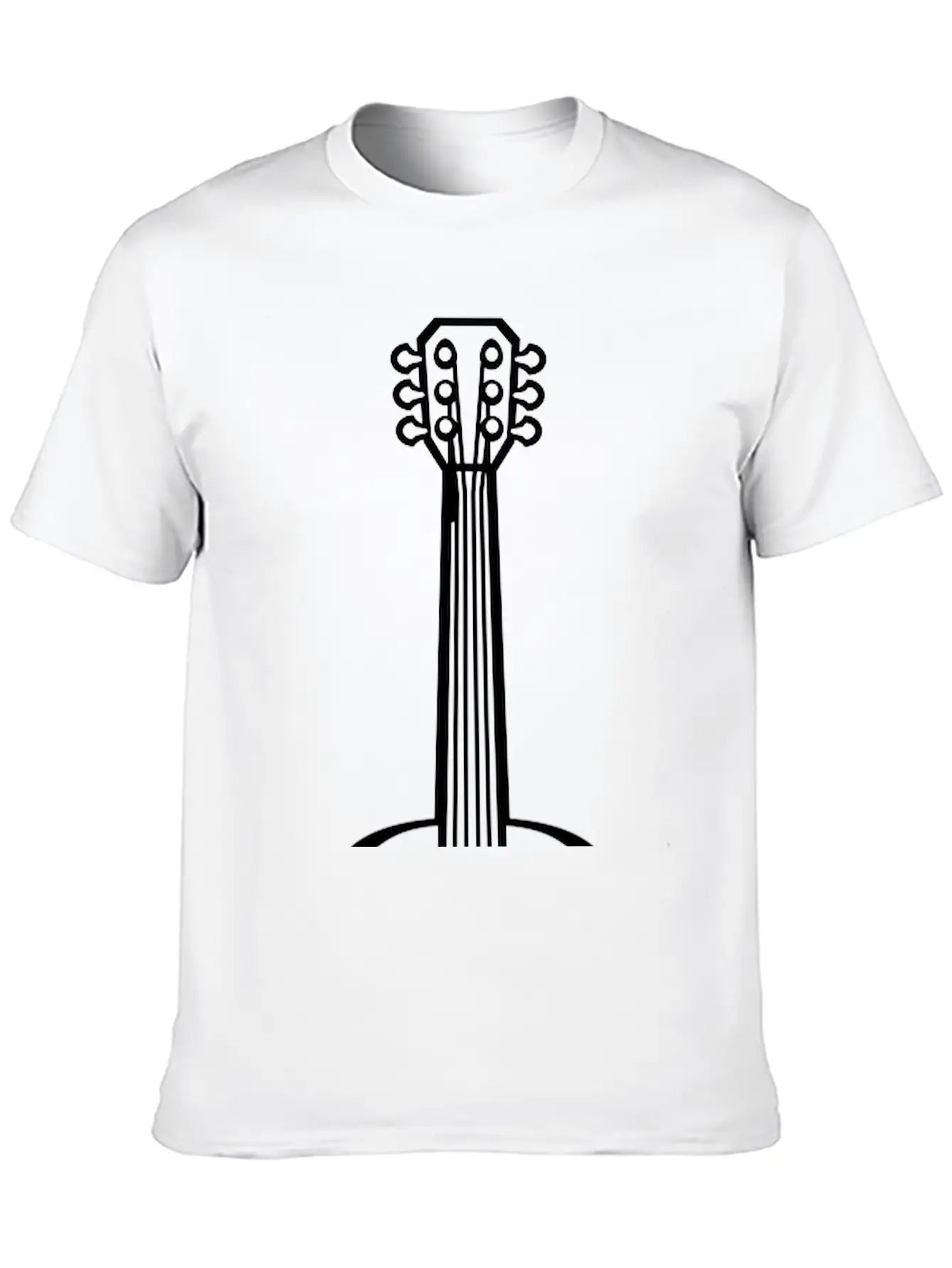 Design Guitarist Guitar Play Essential Cotton Tee For Daily Outfits – Unisex Style