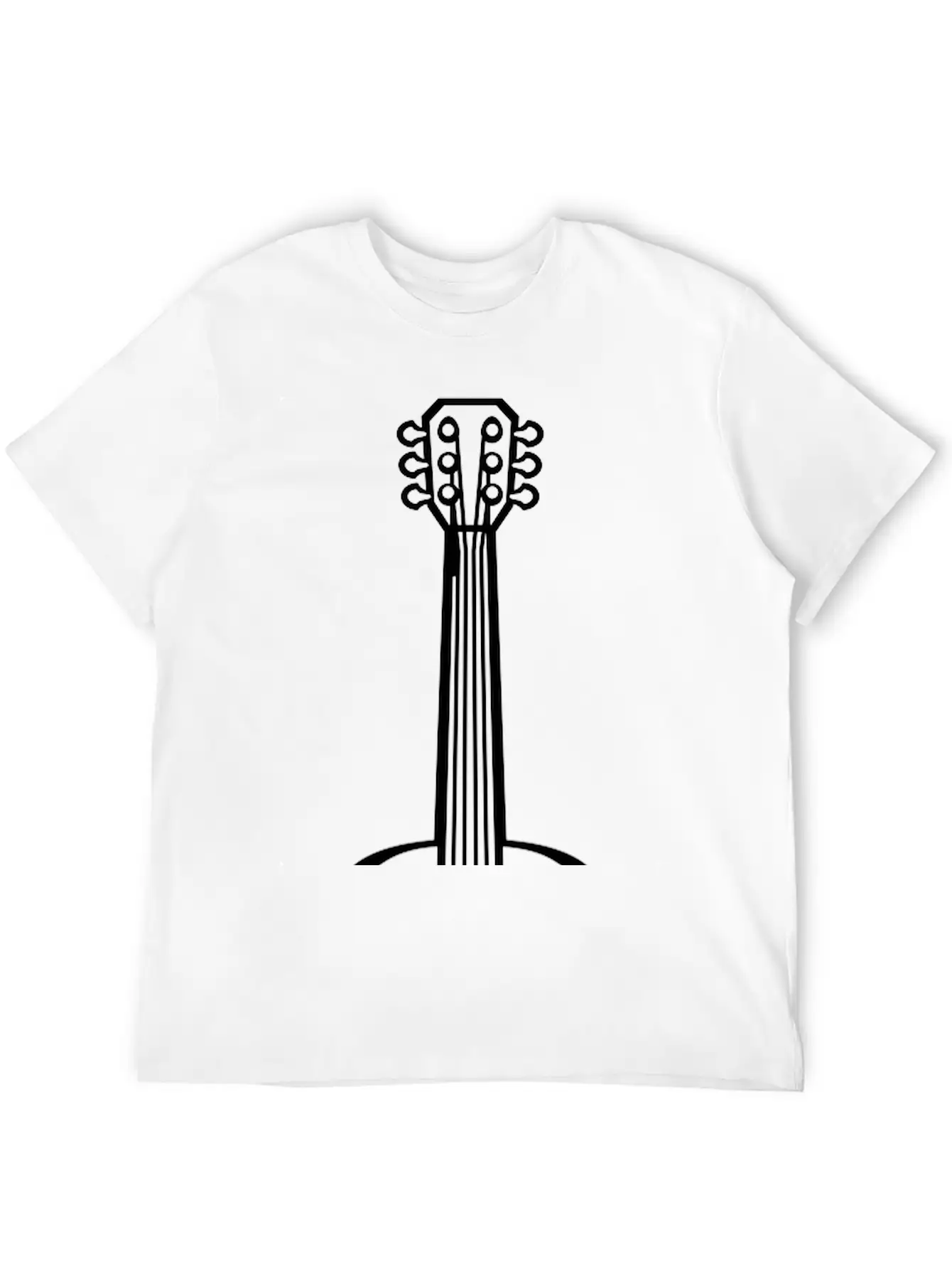 Design Guitarist Guitar Play Essential Cotton Tee For Daily Outfits – Unisex Style