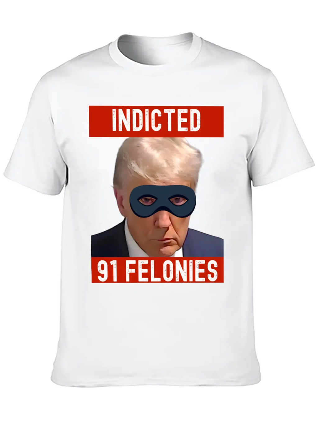 Designing Justice: Visualizing Trump's 90 Felonies Unisex Short Sleeve Soft Cotton T-Shirt – Casual Everyday Wear