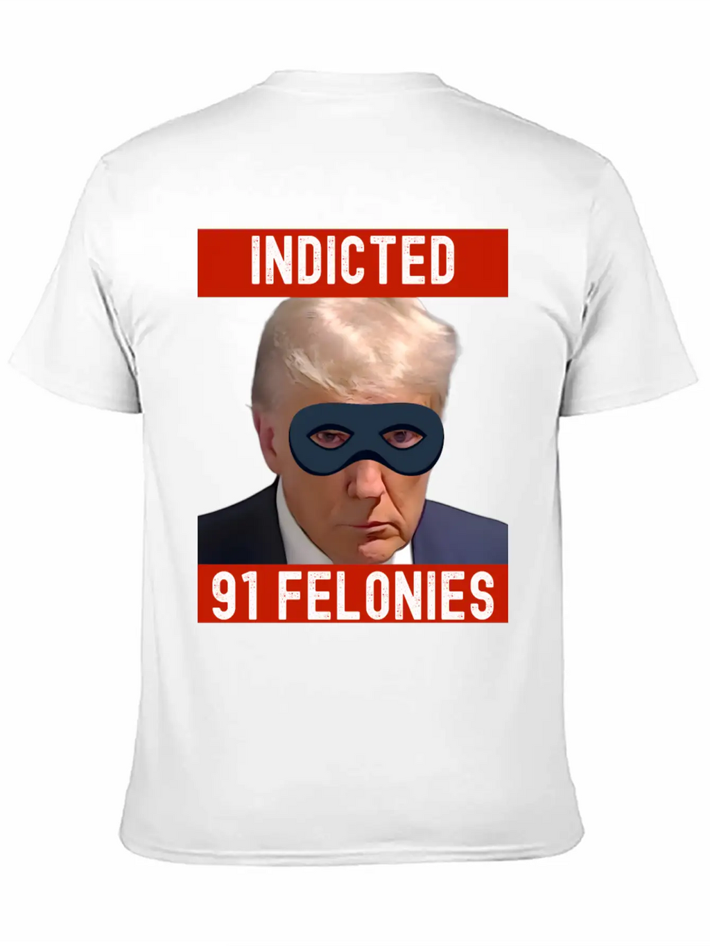 Designing Justice: Visualizing Trump's 90 Felonies Unisex Short Sleeve Soft Cotton T-Shirt – Casual Everyday Wear