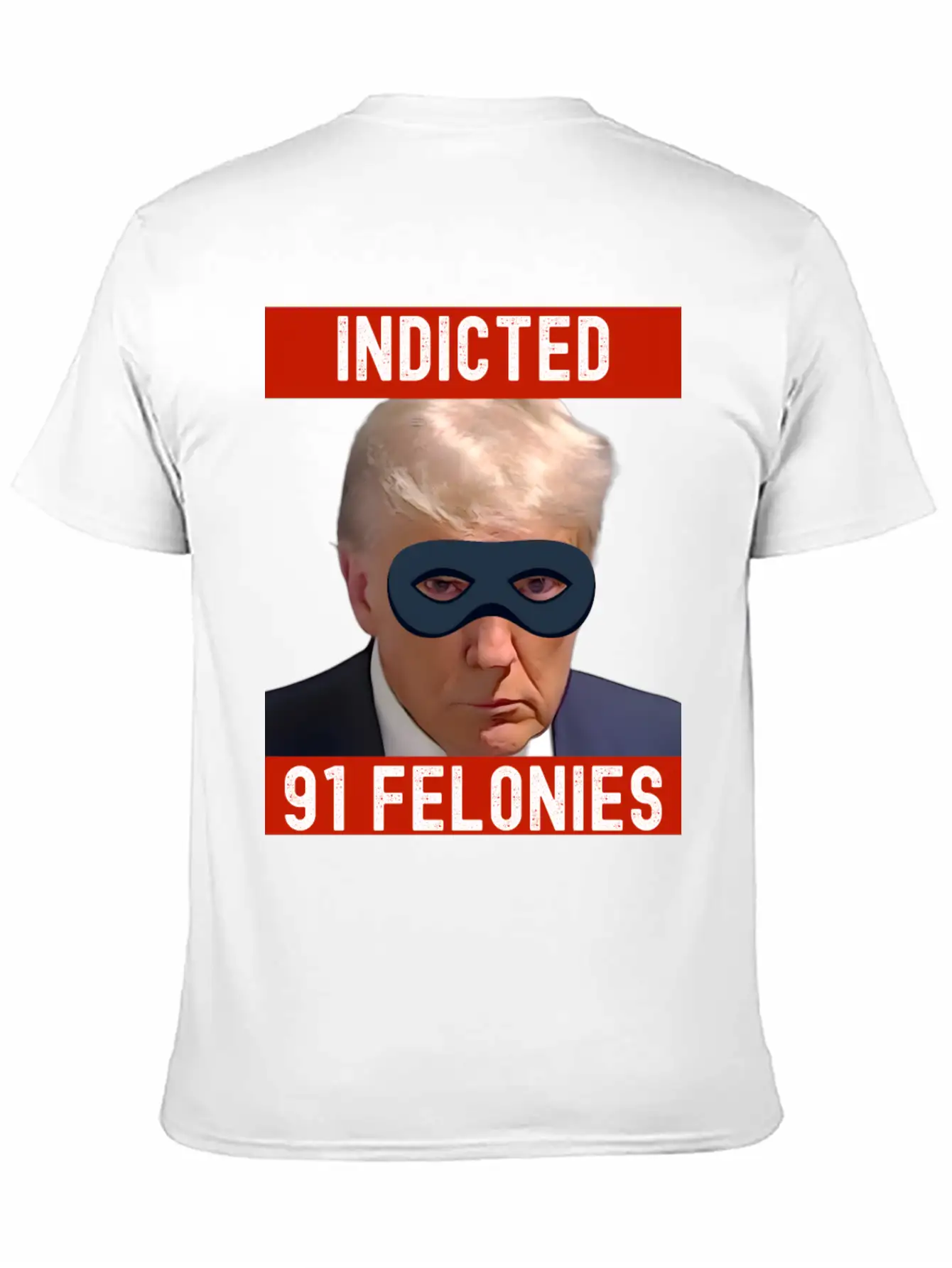 Designing Justice: Visualizing Trump's 90 Felonies Unisex Short Sleeve Soft Cotton T-Shirt – Casual Everyday Wear