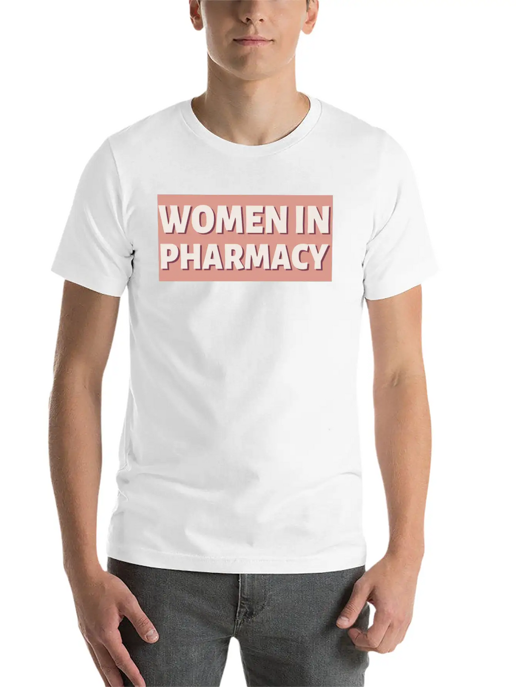 DESIGNWomen In Pharmacy Unisex Short Sleeve Soft Cotton T-Shirt – Casual Everyday Wear