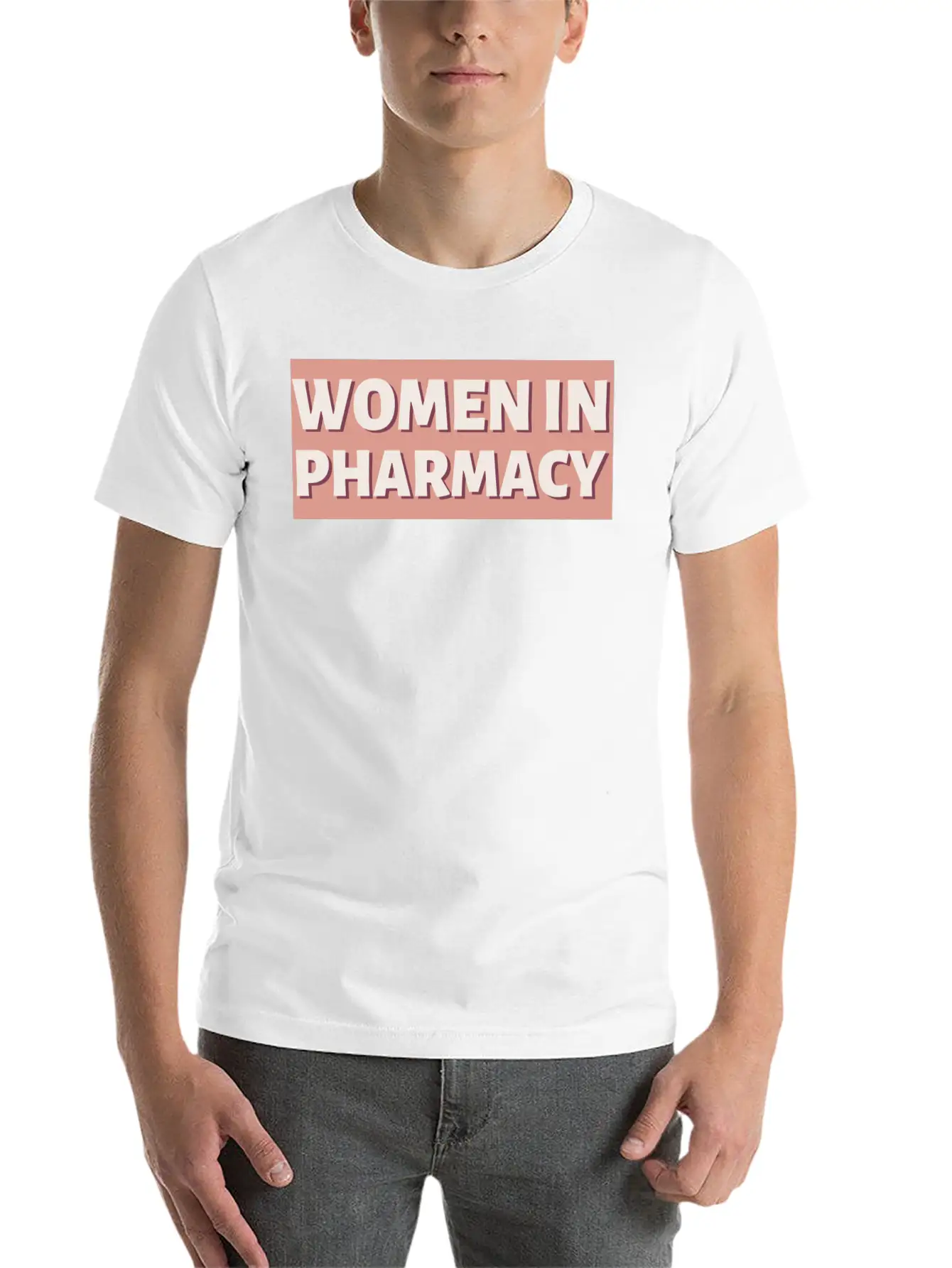DESIGNWomen In Pharmacy Unisex Short Sleeve Soft Cotton T-Shirt – Casual Everyday Wear