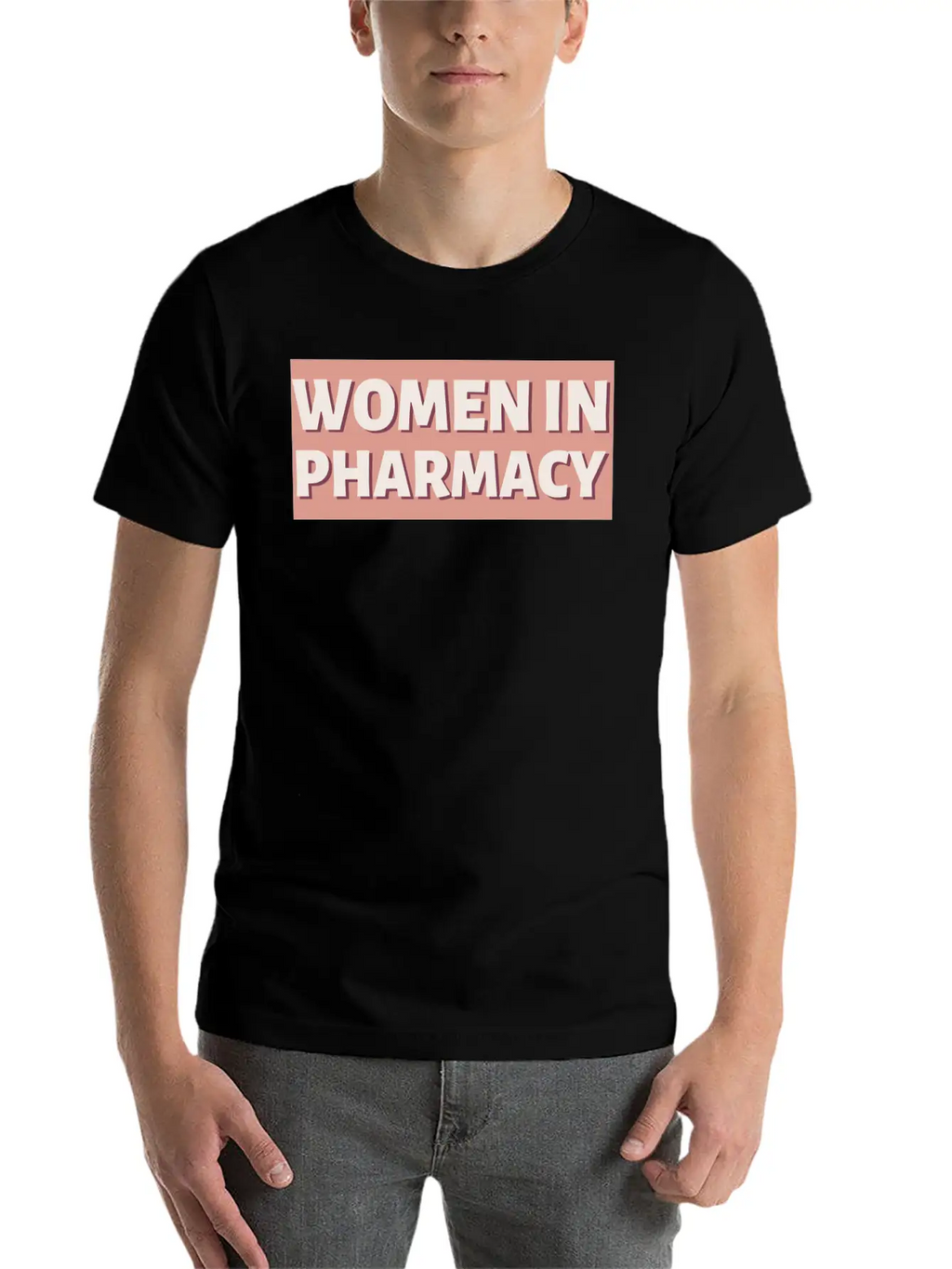 DESIGNWomen In Pharmacy Unisex Short Sleeve Soft Cotton T-Shirt – Casual Everyday Wear