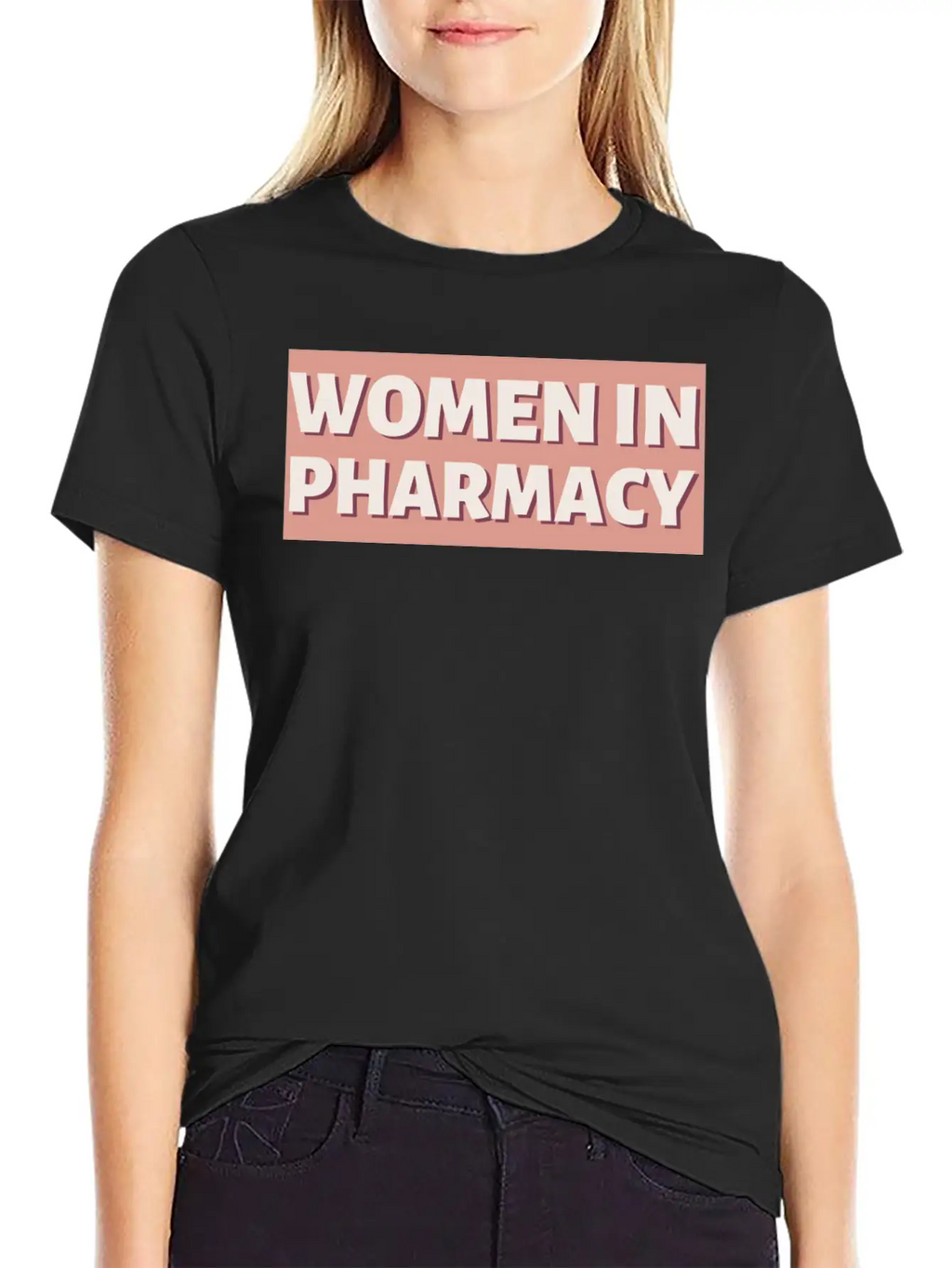 DESIGNWomen In Pharmacy Unisex Short Sleeve Soft Cotton T-Shirt – Casual Everyday Wear