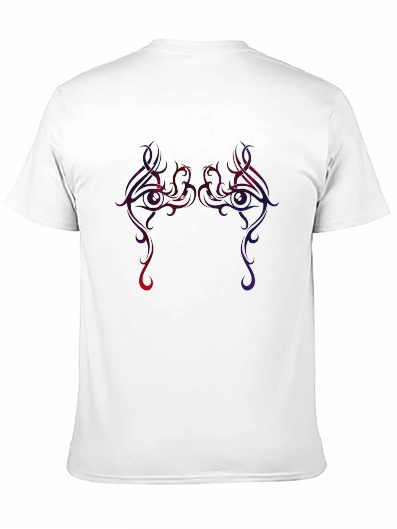 Dessin Tribal Face Essential Cotton Tee For Daily Outfits – Unisex Style