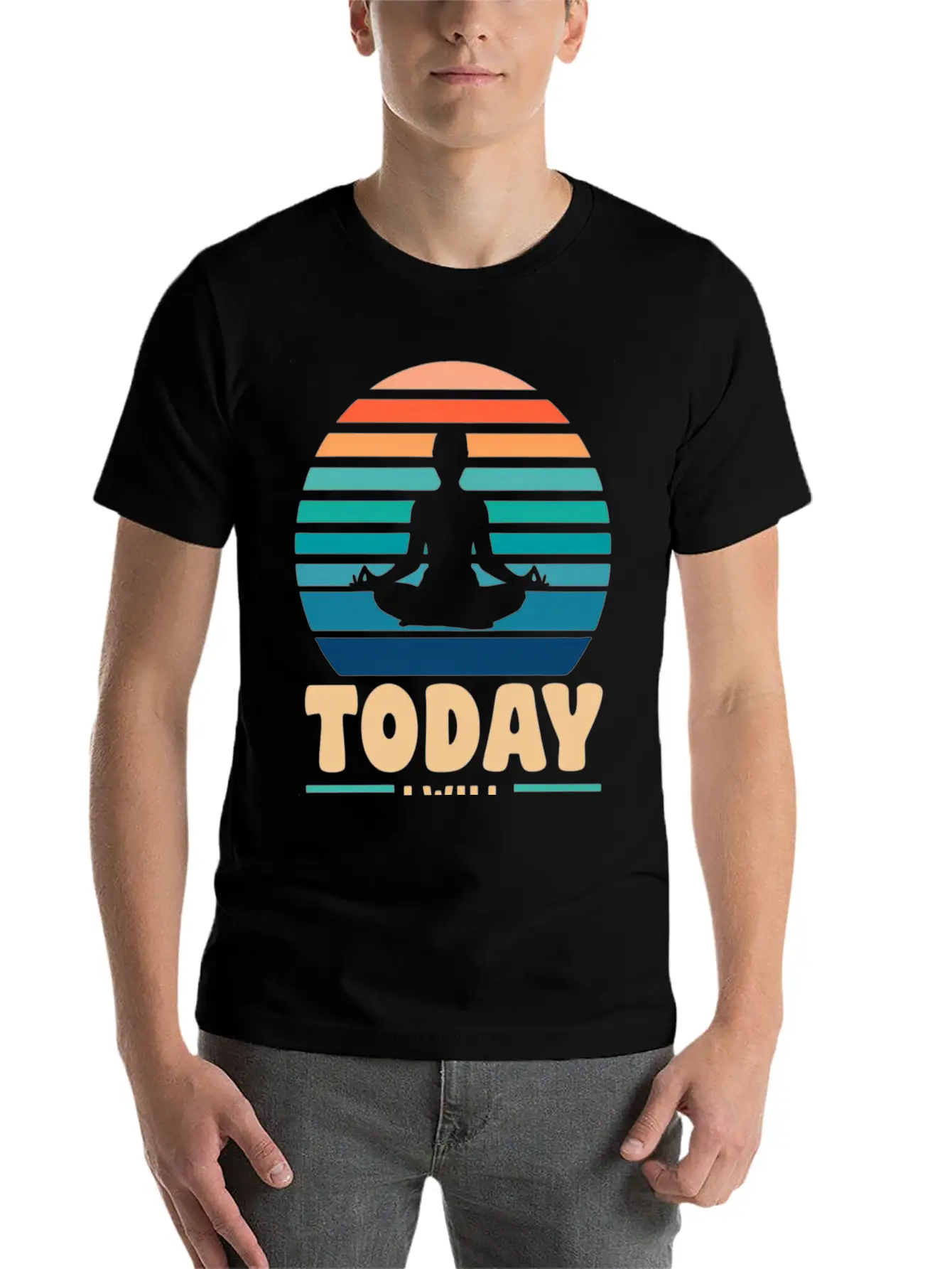 Determination And Persistence Casual Graphic T-Shirt – Simple And Comfortable Daily Wear