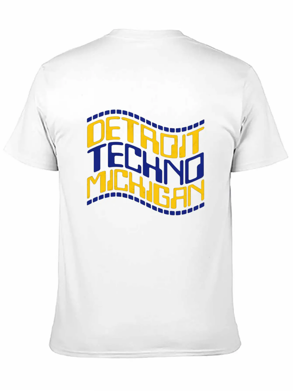 Detroit Techno Michigan Wave Stylish Everyday T-Shirt – Unisex Basic Cotton Tee