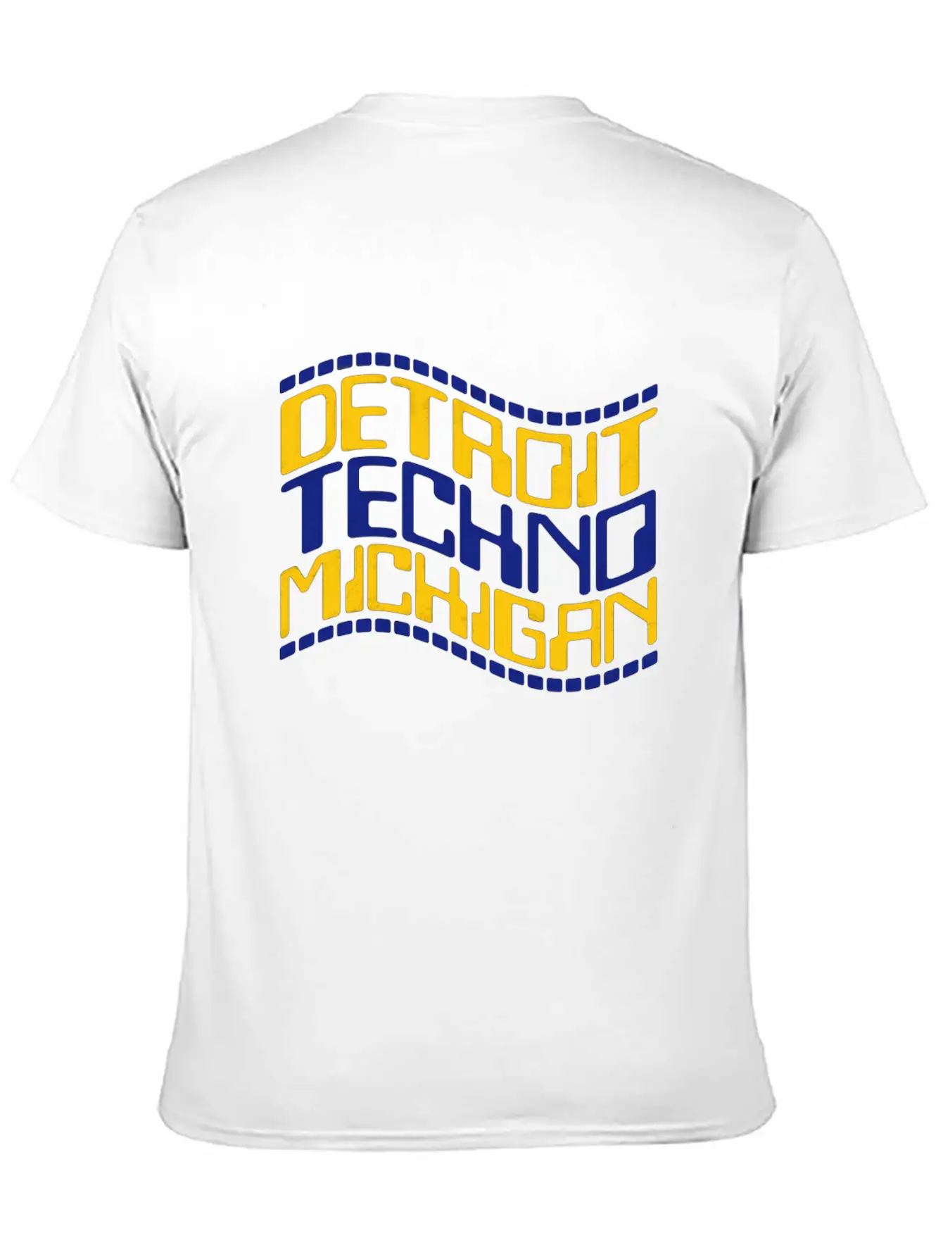Detroit Techno Michigan Wave Stylish Everyday T-Shirt – Unisex Basic Cotton Tee