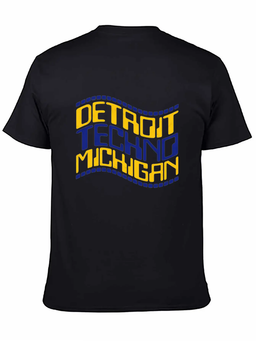 Detroit Techno Michigan Wave Stylish Everyday T-Shirt – Unisex Basic Cotton Tee