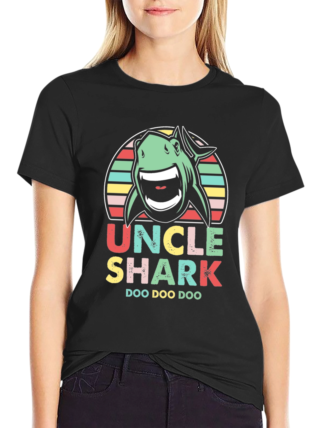 Uncle Shark Doo Doo Doo T-Shirt