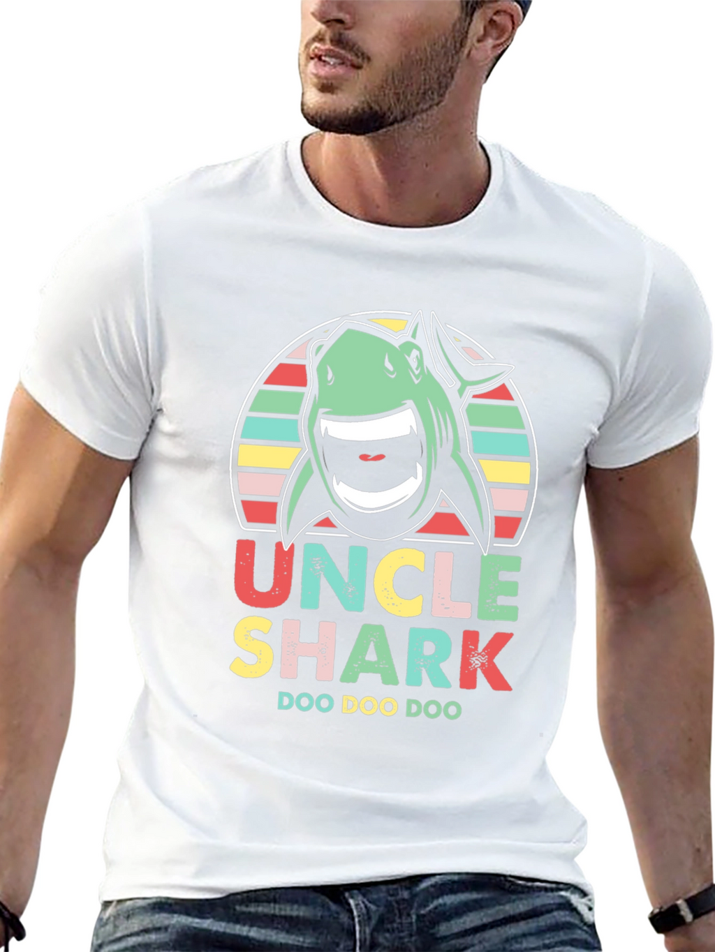 Uncle Shark Doo Doo Doo T-Shirt
