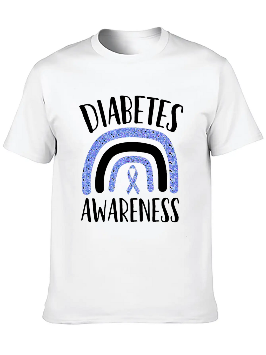Diabetes Awareness Diabetes Insulin Awareness Mont Stylish Everyday T-Shirt – Unisex Basic Cotton Tee