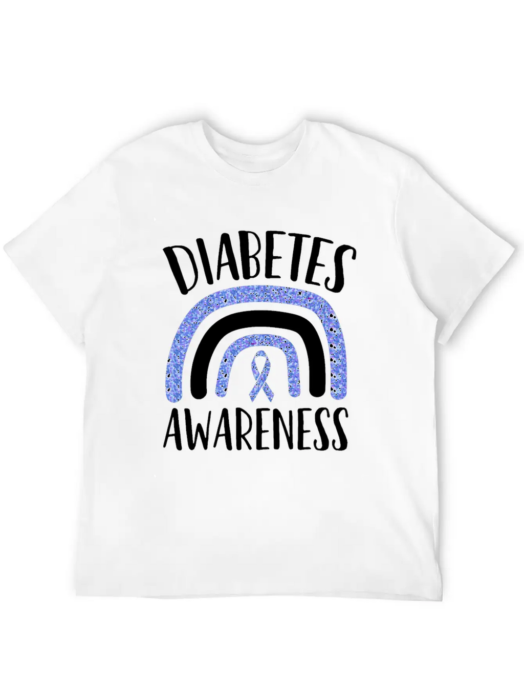 Diabetes Awareness Diabetes Insulin Awareness Mont Stylish Everyday T-Shirt – Unisex Basic Cotton Tee