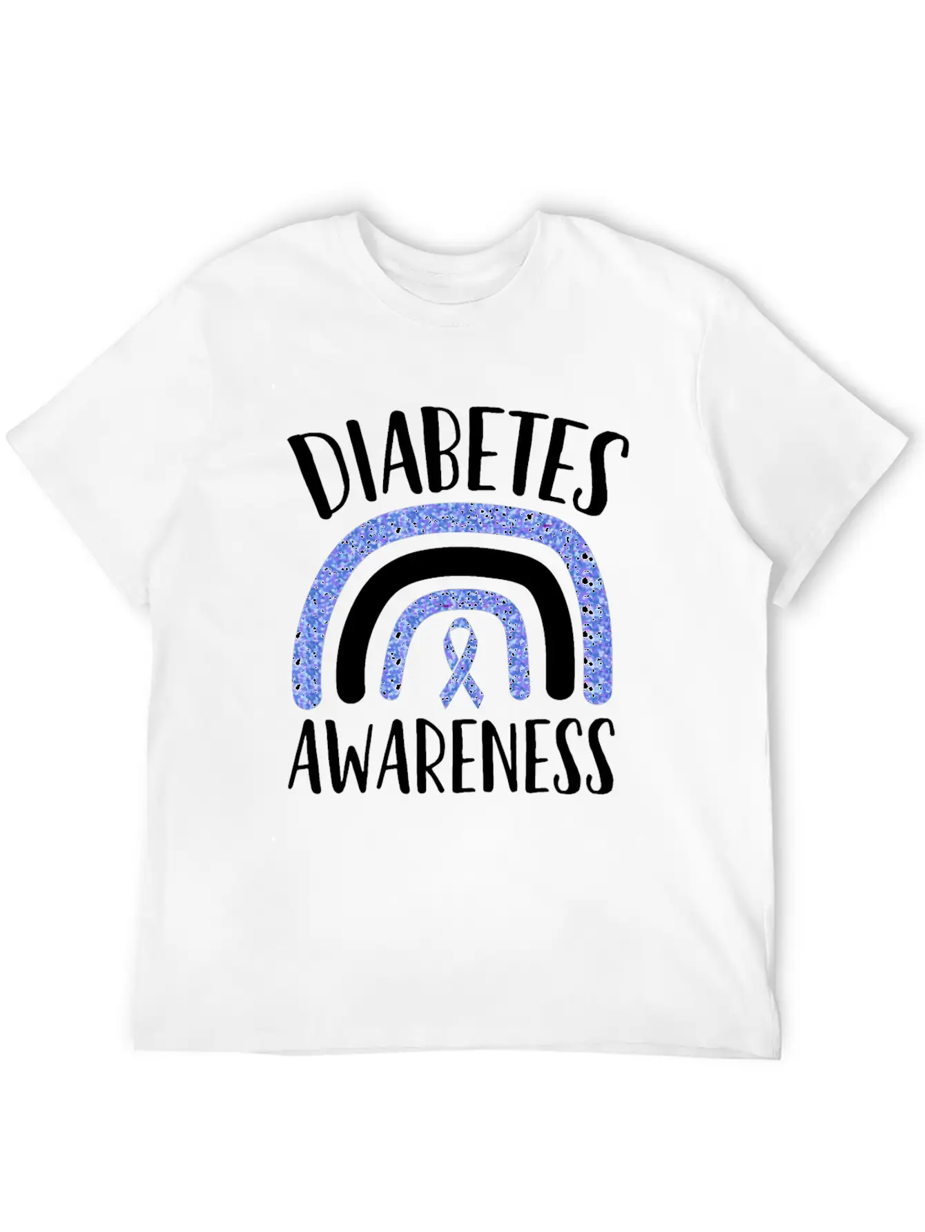 Diabetes Awareness Diabetes Insulin Awareness Mont Stylish Everyday T-Shirt – Unisex Basic Cotton Tee
