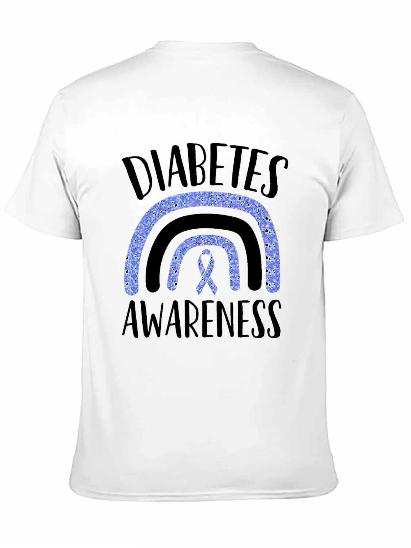 Diabetes Awareness Diabetes Insulin Awareness Mont Stylish Everyday T-Shirt – Unisex Basic Cotton Tee
