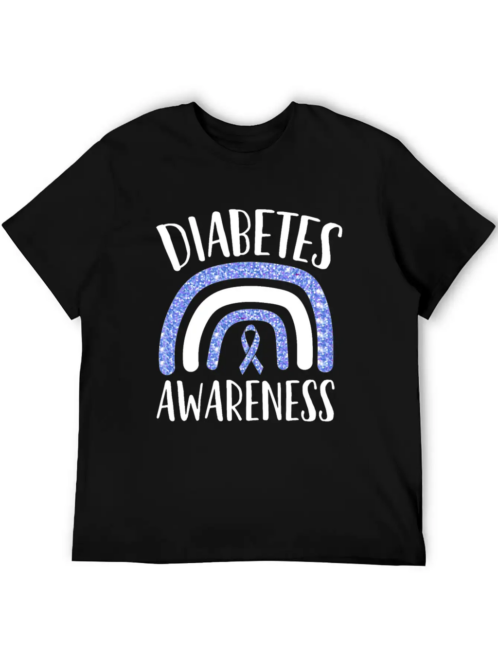 Diabetes Awareness Diabetes Insulin Awareness Mont Stylish Everyday T-Shirt – Unisex Basic Cotton Tee