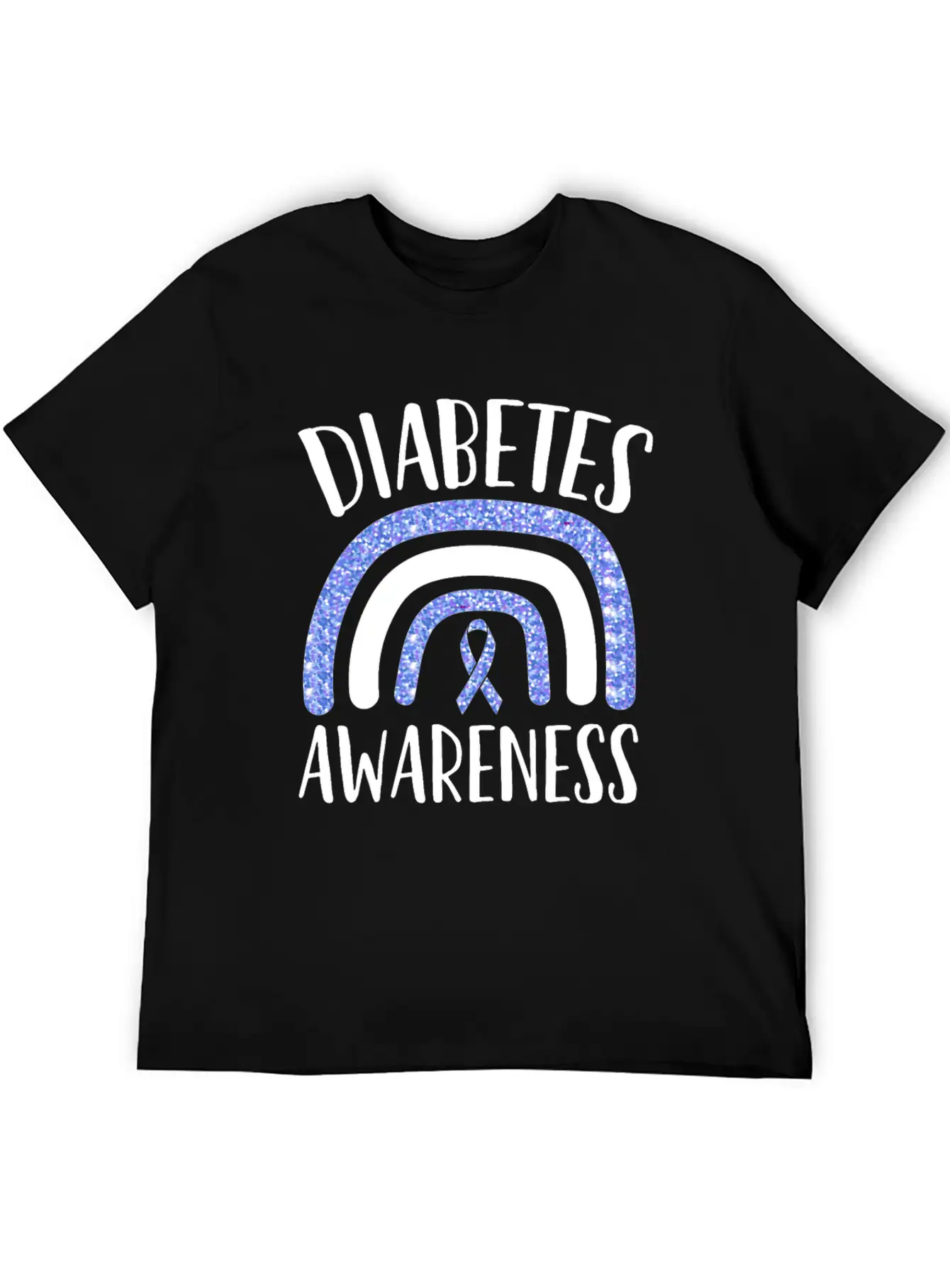 Diabetes Awareness Diabetes Insulin Awareness Mont Stylish Everyday T-Shirt – Unisex Basic Cotton Tee