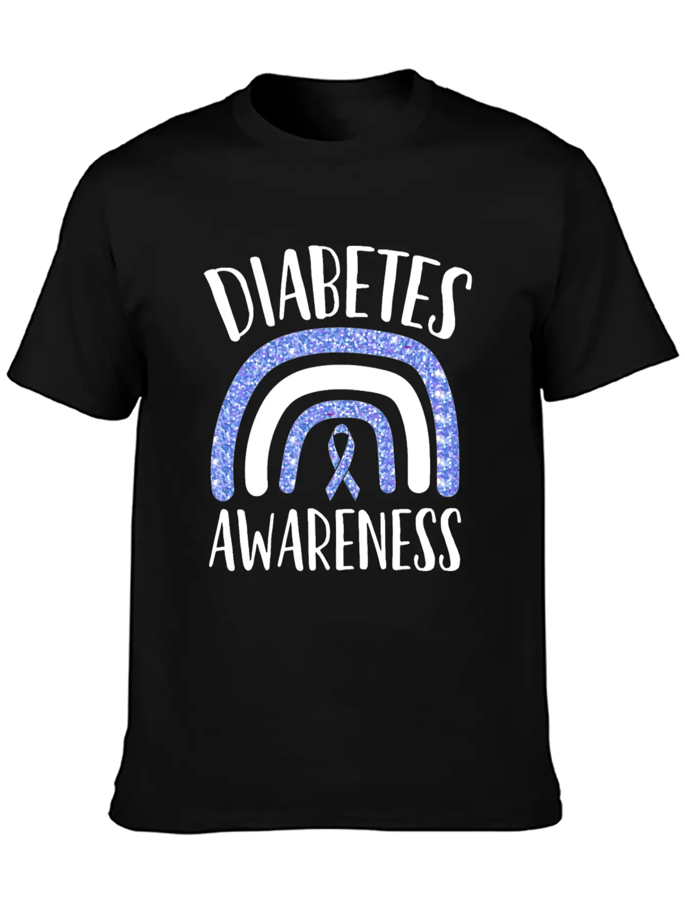 Diabetes Awareness Diabetes Insulin Awareness Mont Stylish Everyday T-Shirt – Unisex Basic Cotton Tee