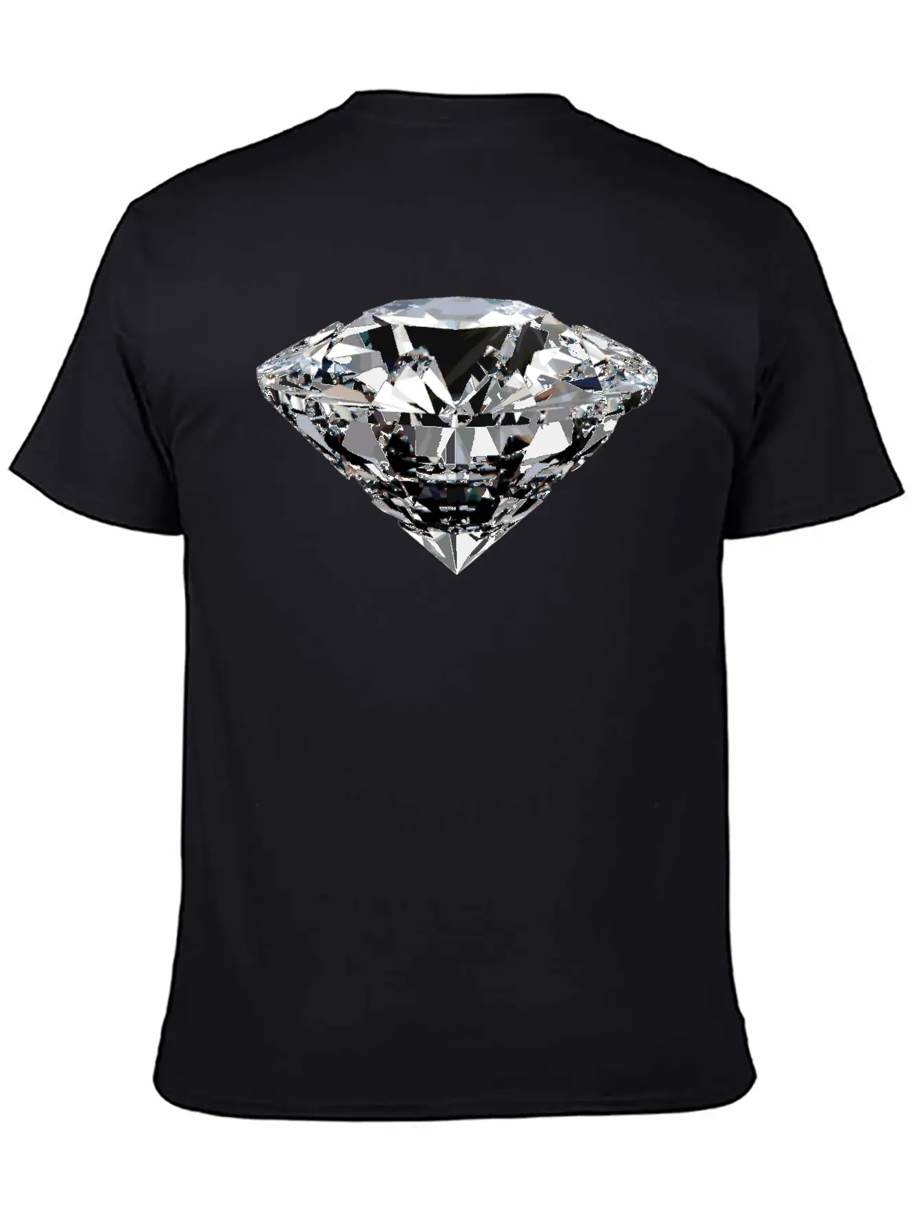 Diamond Unisex Casual T-Shirt – Clean Design For Daily Comfort