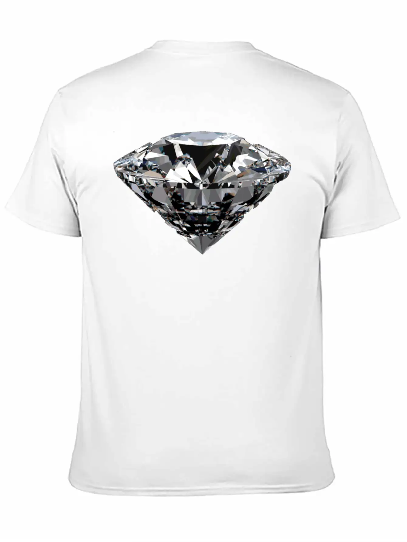 Diamond Unisex Casual T-Shirt – Clean Design For Daily Comfort