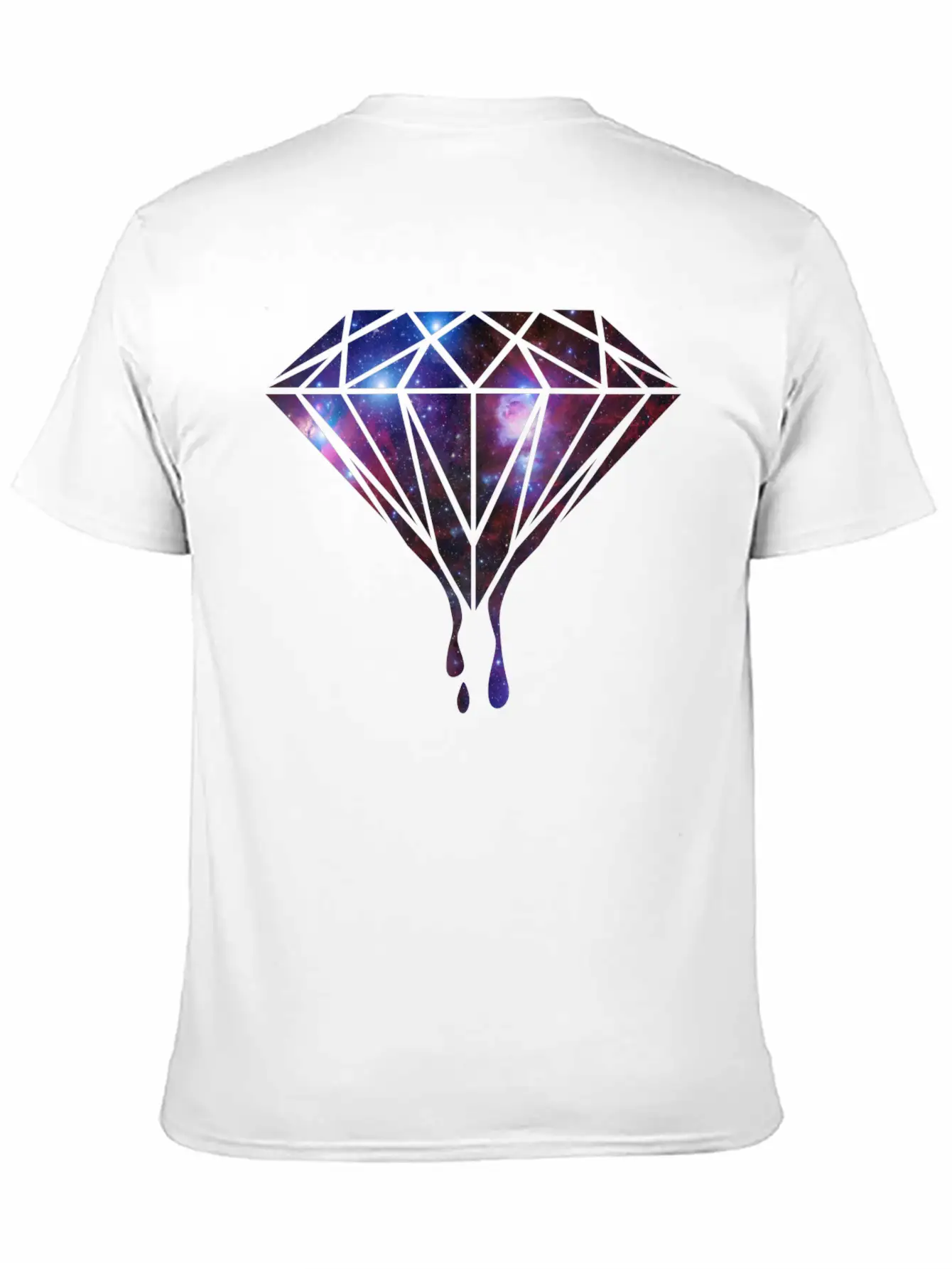 Diamond Universe-Gift-hipster-galaxy-trend-cool Unisex Casual T-Shirt – Clean Design For Daily Comfort