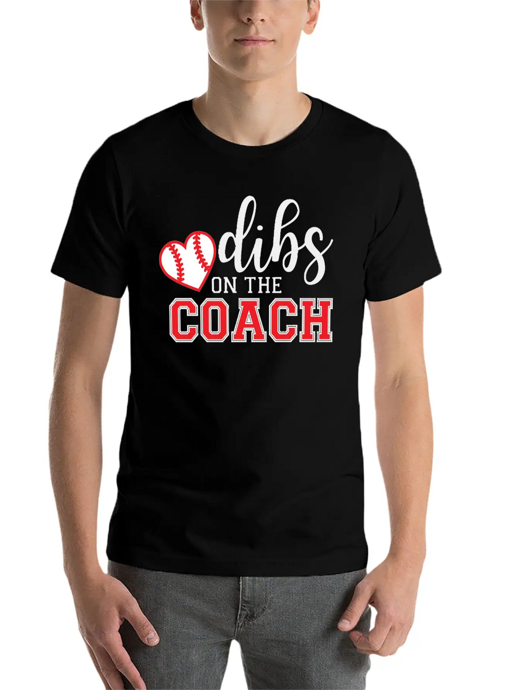 Dibs On The Coach Shirt Casual Graphic T-Shirt – Simple And Comfortable Daily Wear