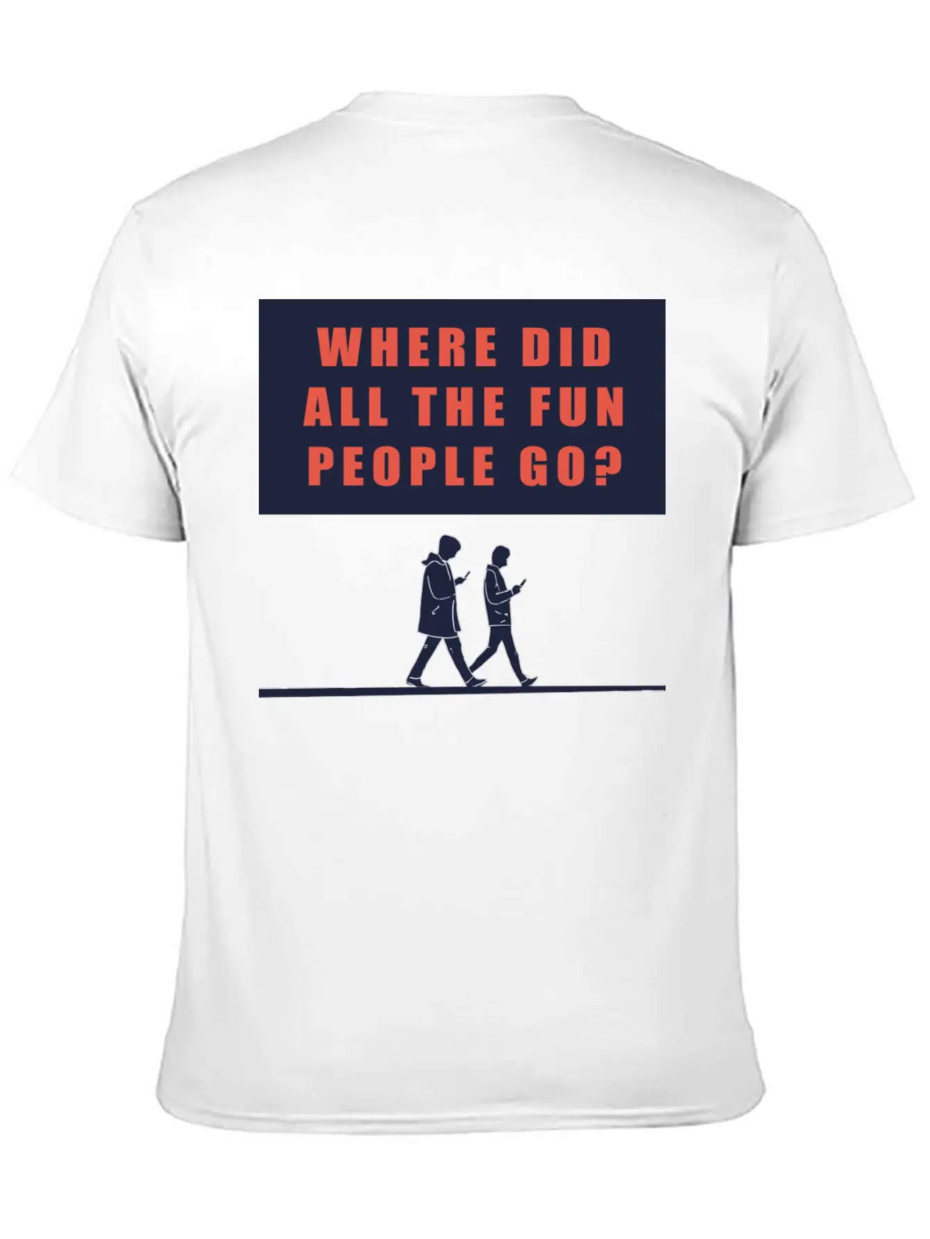 Digital Disconnect Unisex Short Sleeve Soft Cotton T-Shirt – Casual Everyday Wear