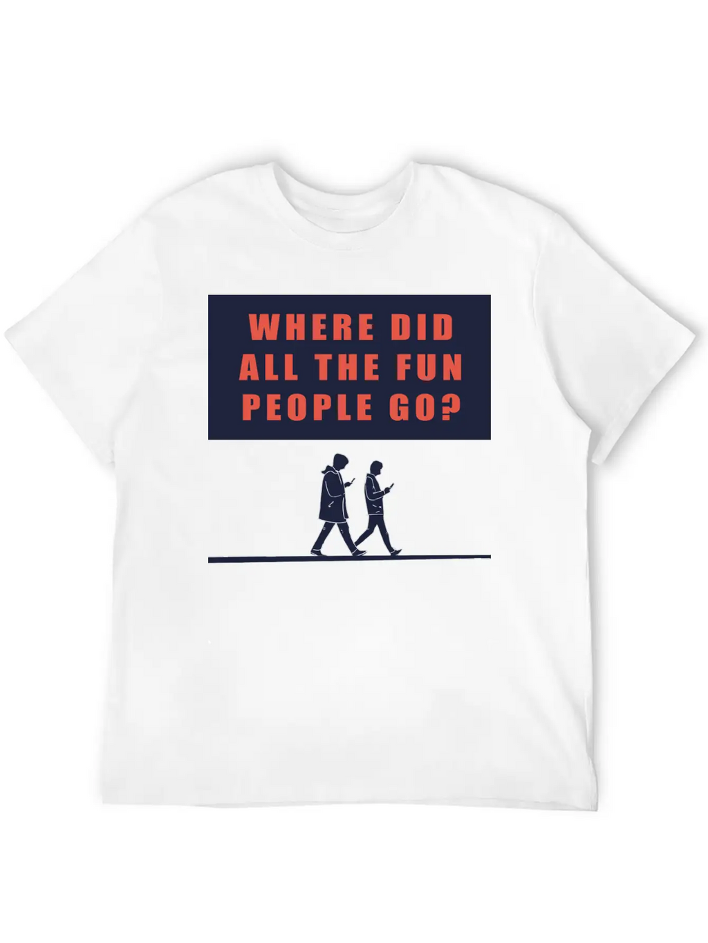 Digital Disconnect Unisex Short Sleeve Soft Cotton T-Shirt – Casual Everyday Wear