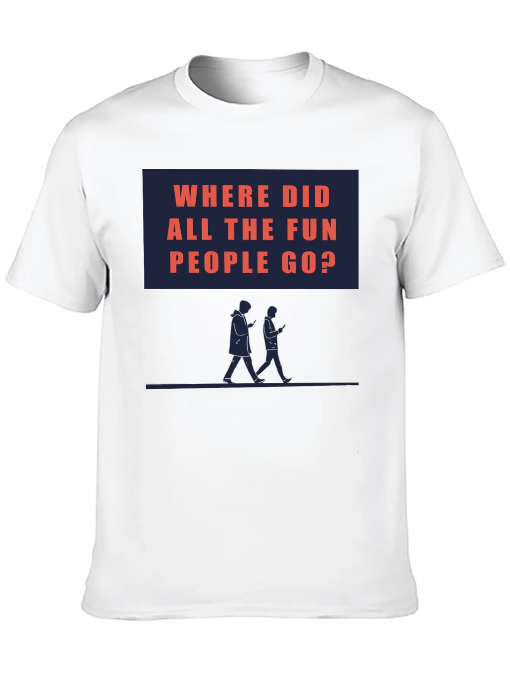 Digital Disconnect Unisex Short Sleeve Soft Cotton T-Shirt – Casual Everyday Wear